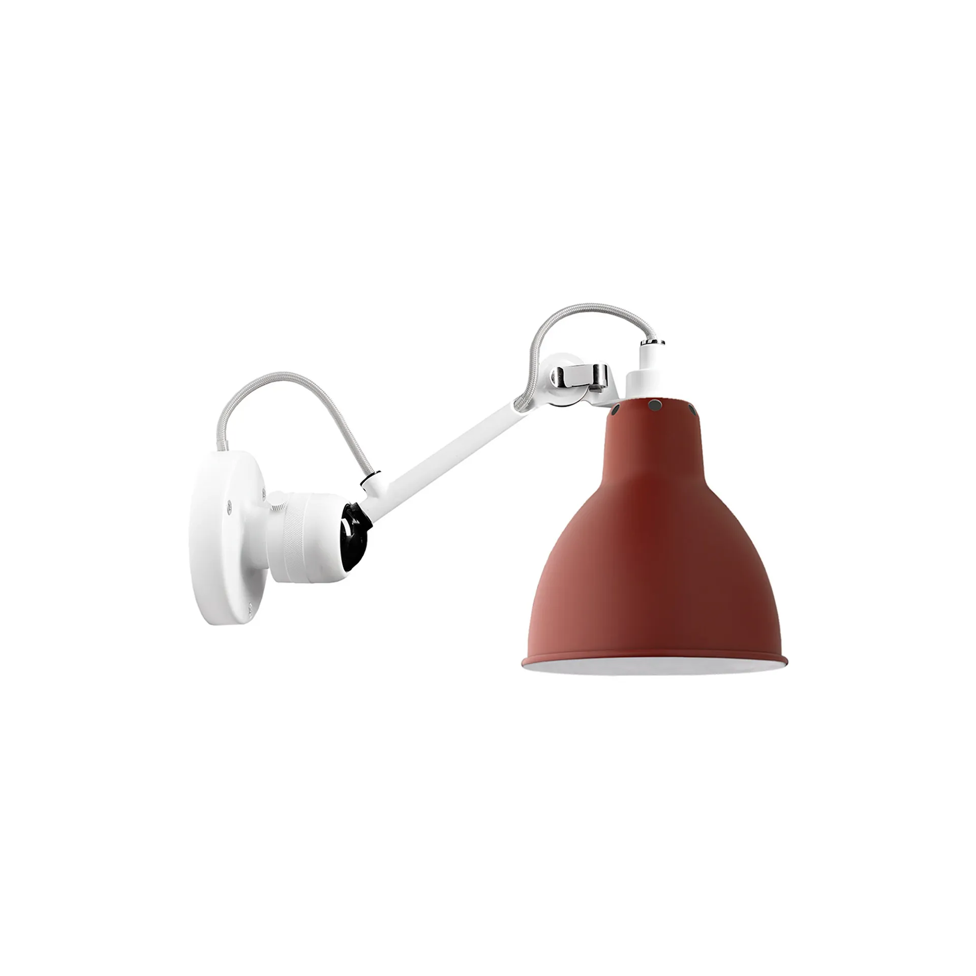 Lampe Gras No304 Round - White base - DCWéditions - Bernard-Albin Gras  - NO GA