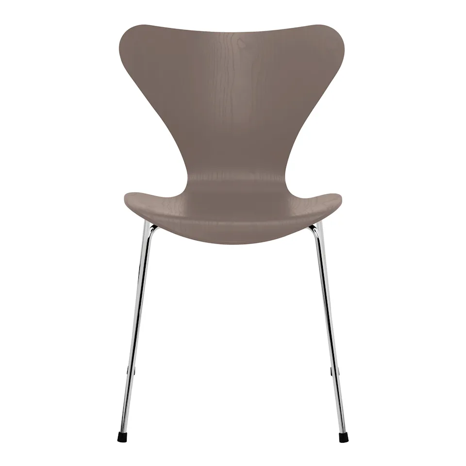 Series 7 chair 3107 ash veneer steel frame brown bronze