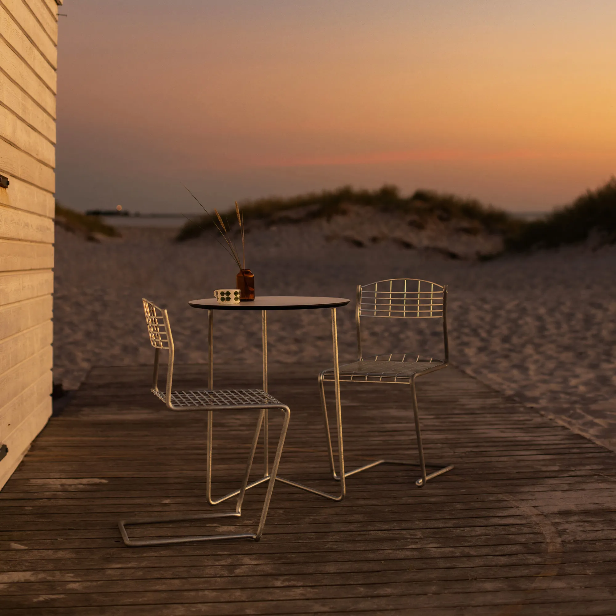 High Tech Outdoor Dining Table Ø60 cm - 4