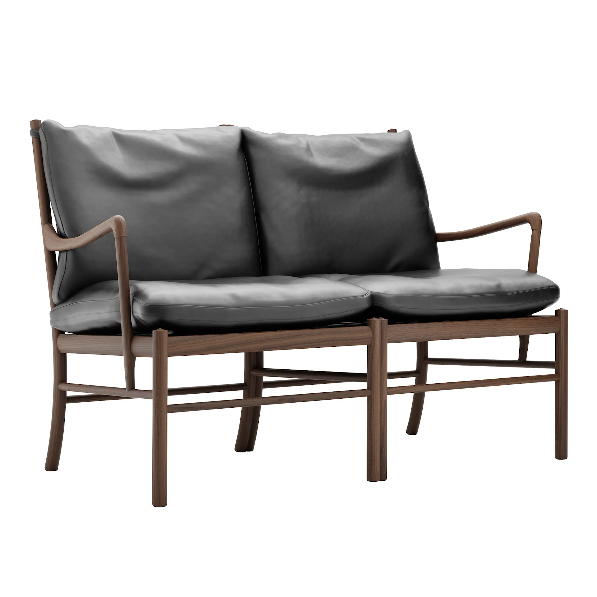 OW149-2 Colonial Sofa - Walnut - Carl Hansen - NO GA