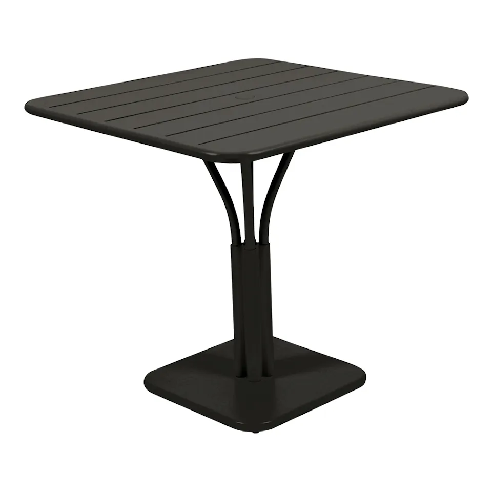 Luxembourg Pedestal Table 80x80 cm Liquorice 42