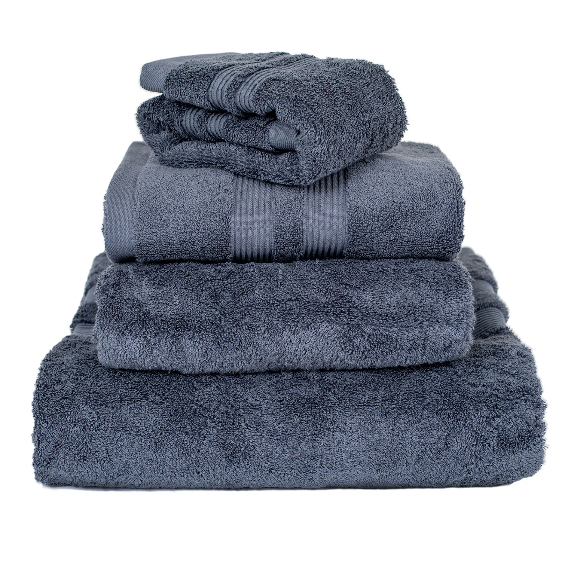 Fontana Towel Organic Dark Blue - Mille Notti - NO GA