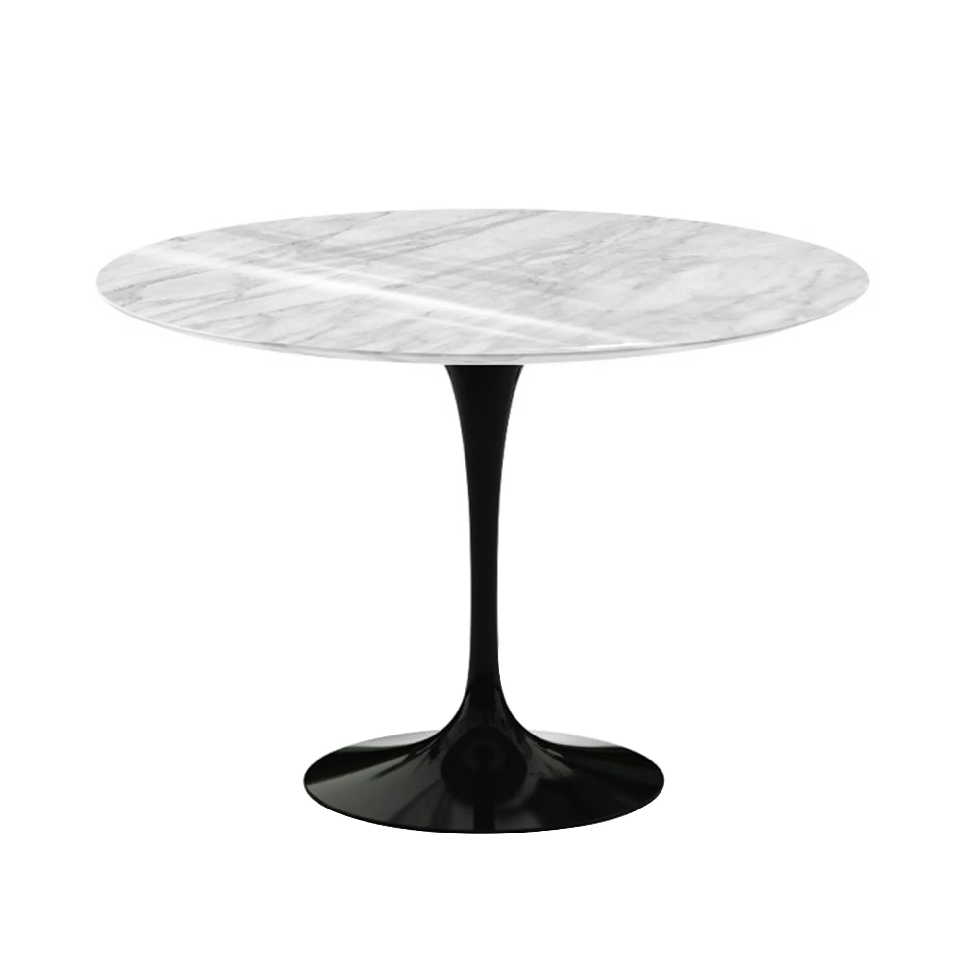 Saarinen Round Dining Table Ø 107 cm Black - 1