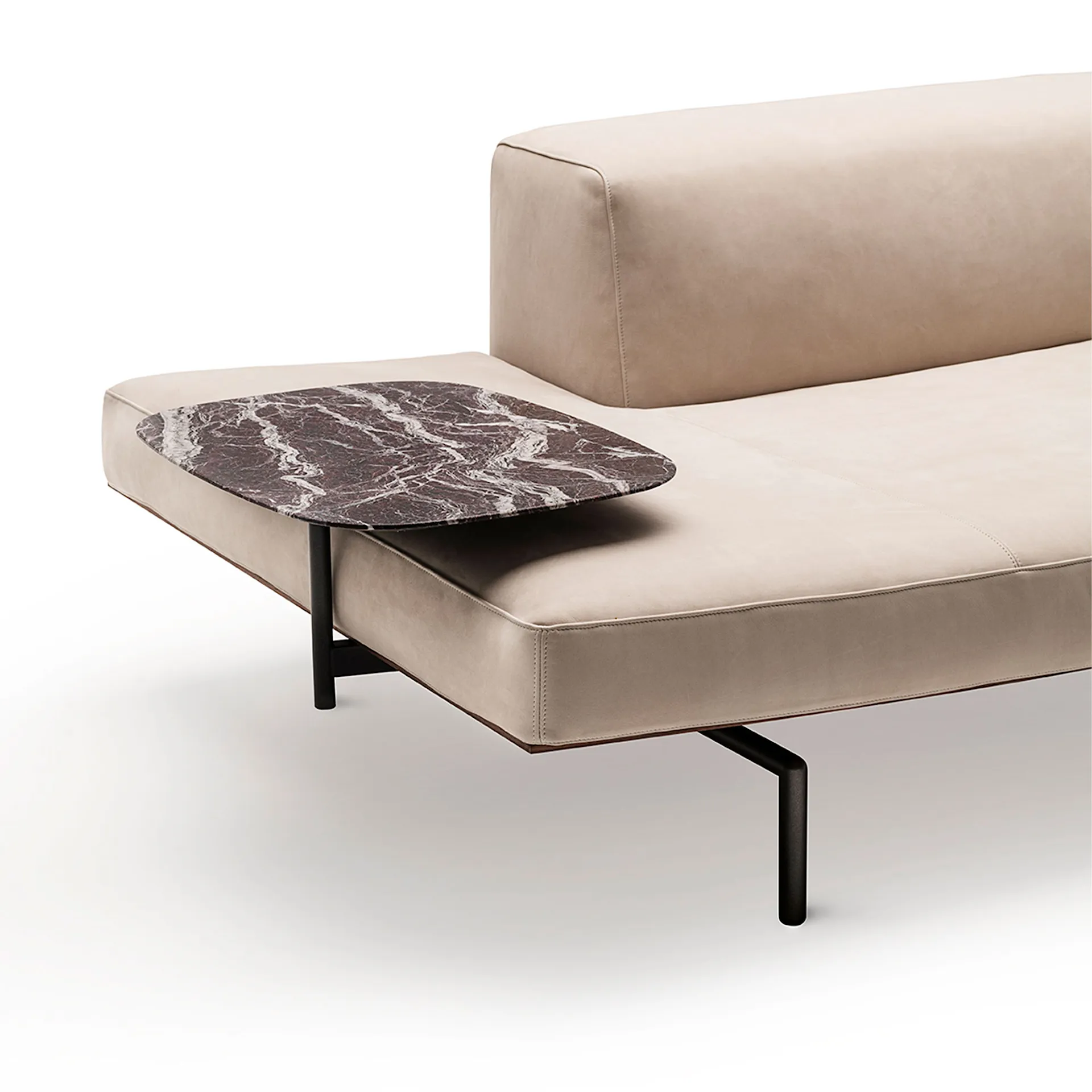 Sumo Dormeuse Right Armrest - Living Divani - Piero Lissoni - NO GA