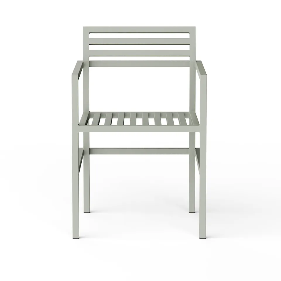 19 Outdoors - Dining Arm Chair Grey