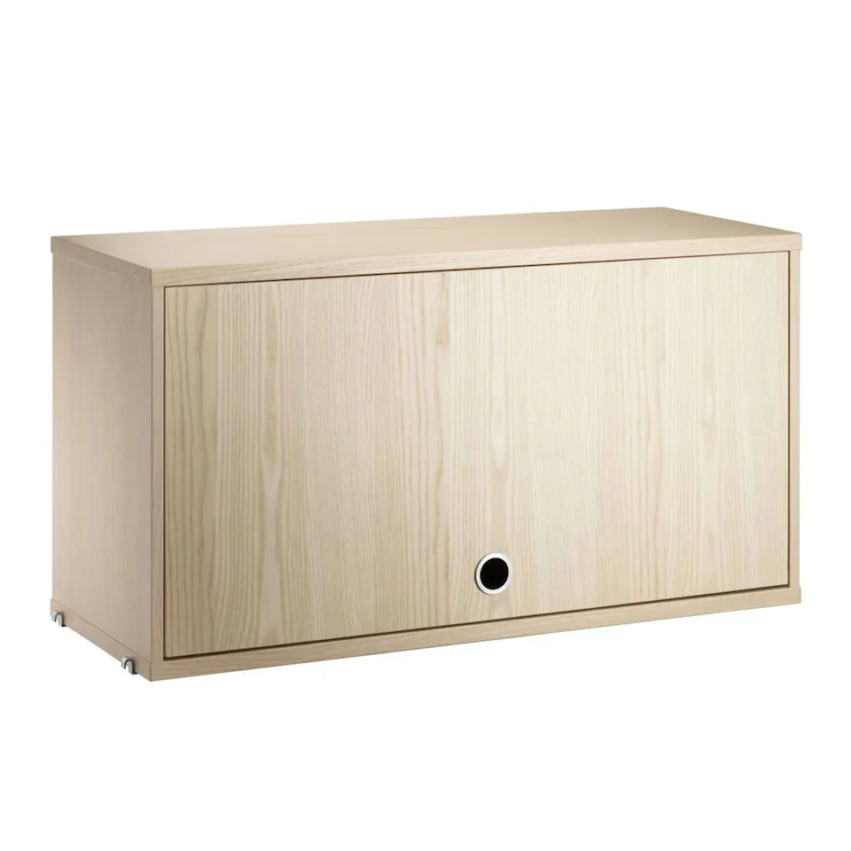 Top cabinet with folding door 78x30cm ash