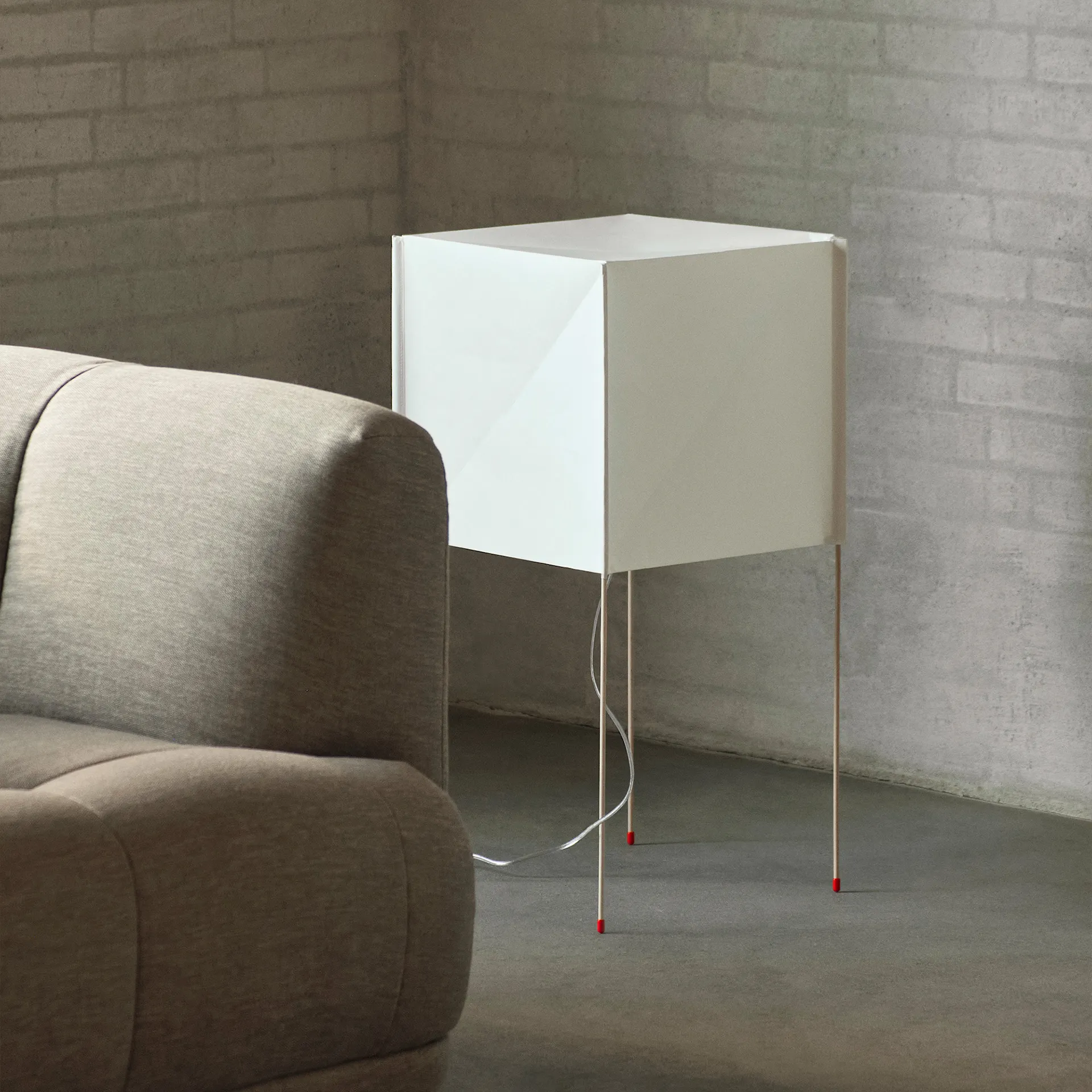 Paper Cube Floor Lamp - HAY - Bertjan Pot - NO GA