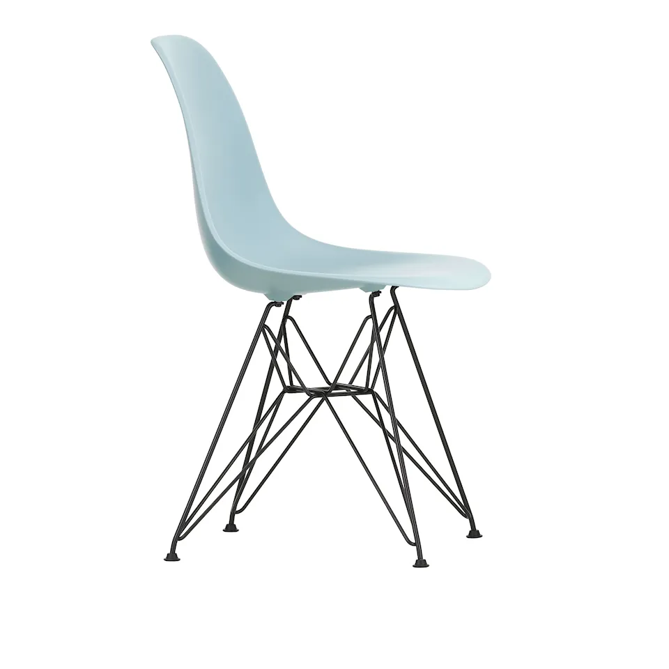 Eames RE Plastic Plastic Chair DSR - 23 Ice Grey - Basic Dark Base