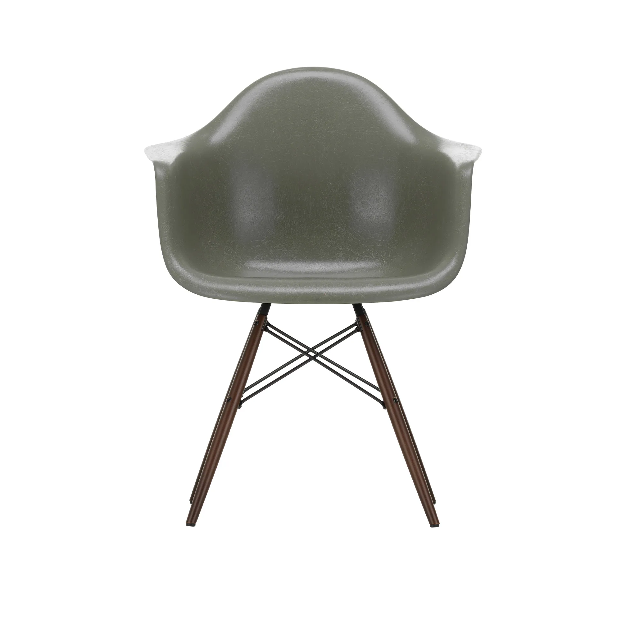 Eames Fiberglass Armchair DAW stoel - 2