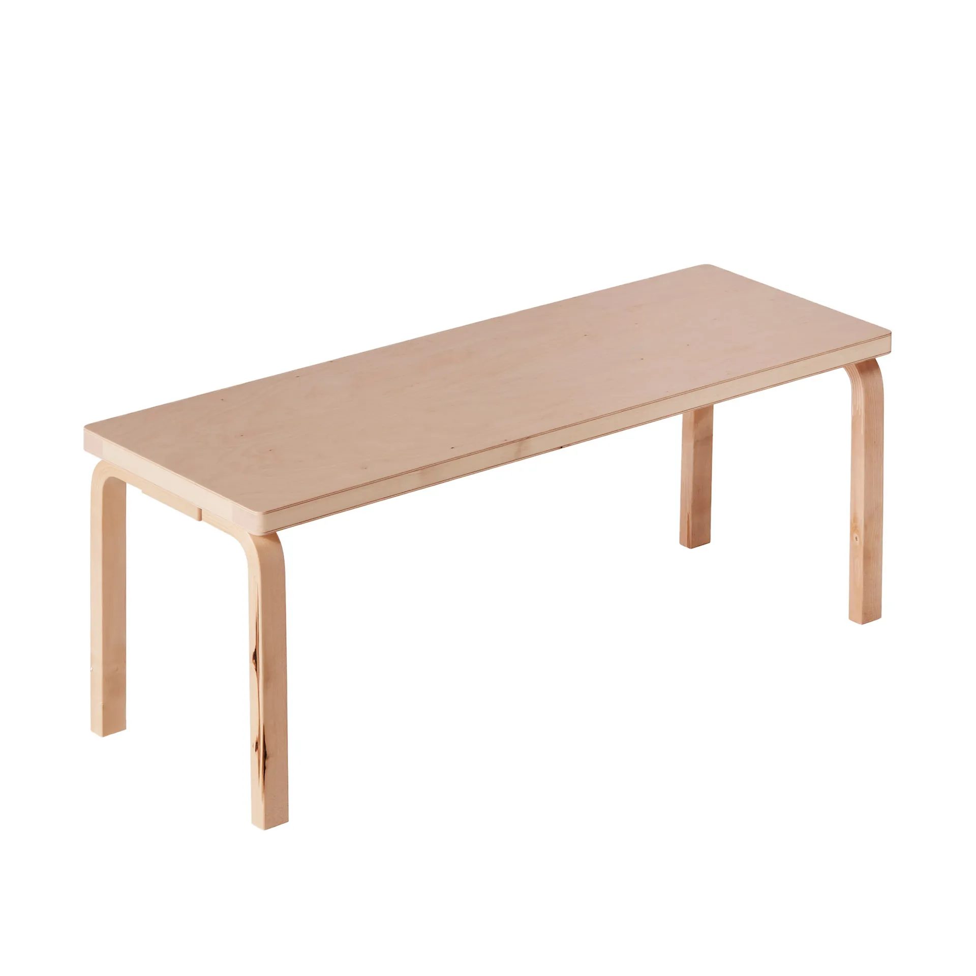 Special Edition of Bench 153A Wild Birch, Signed Formafantasma - Artek - Alvar Aalto - NO GA