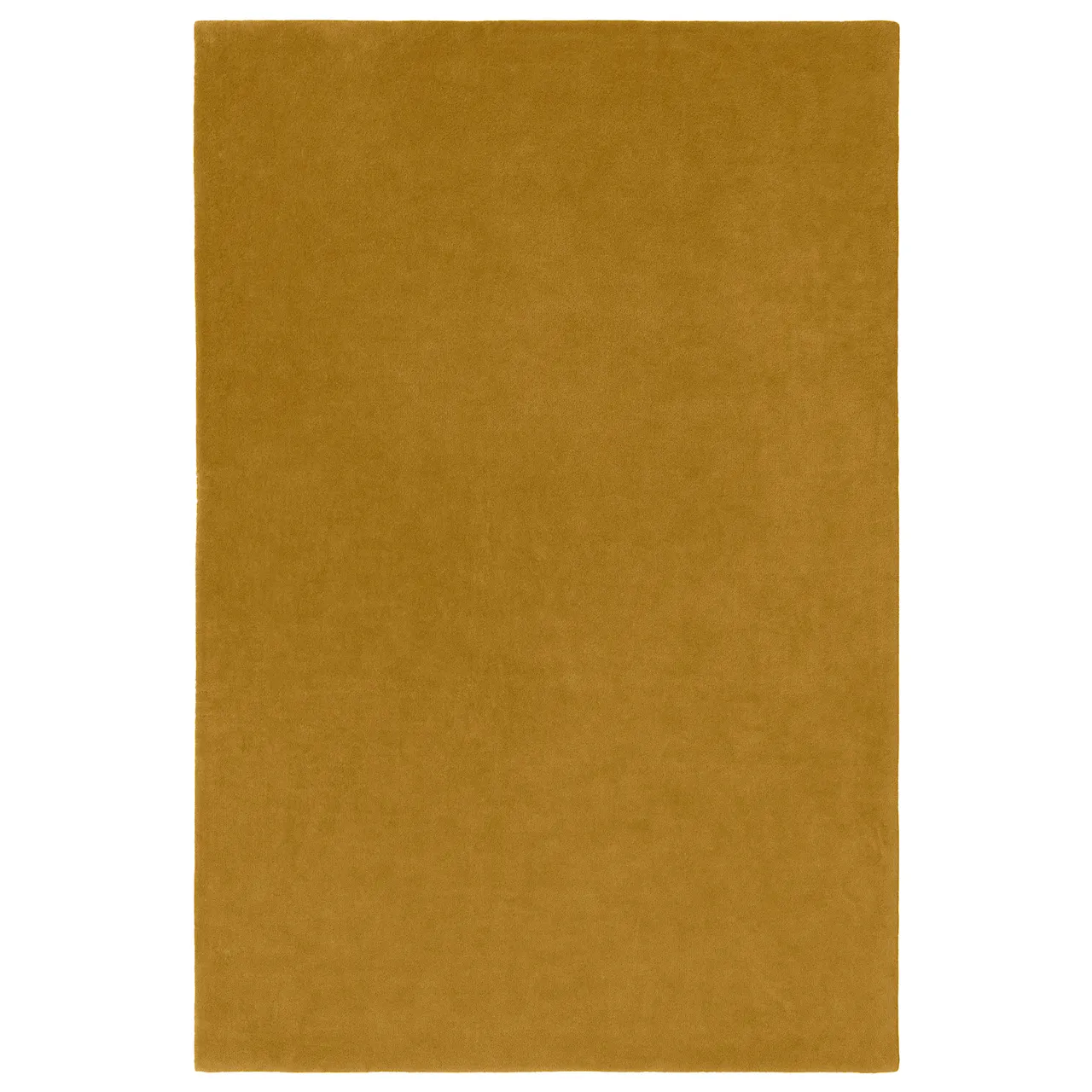 Origin Solid 170 x 240 cm Hand Tufted Rug Mustard