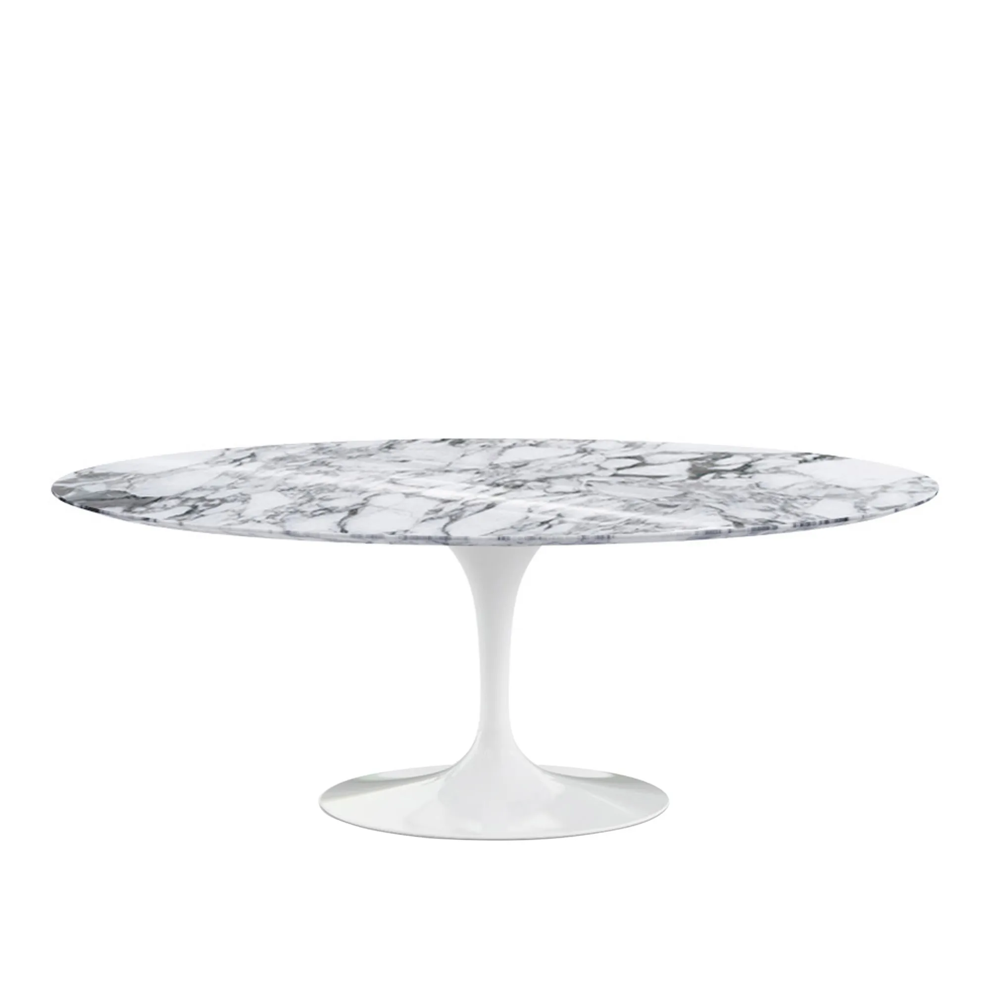 Saarinen Oval Dining Table 198 cm White - 1