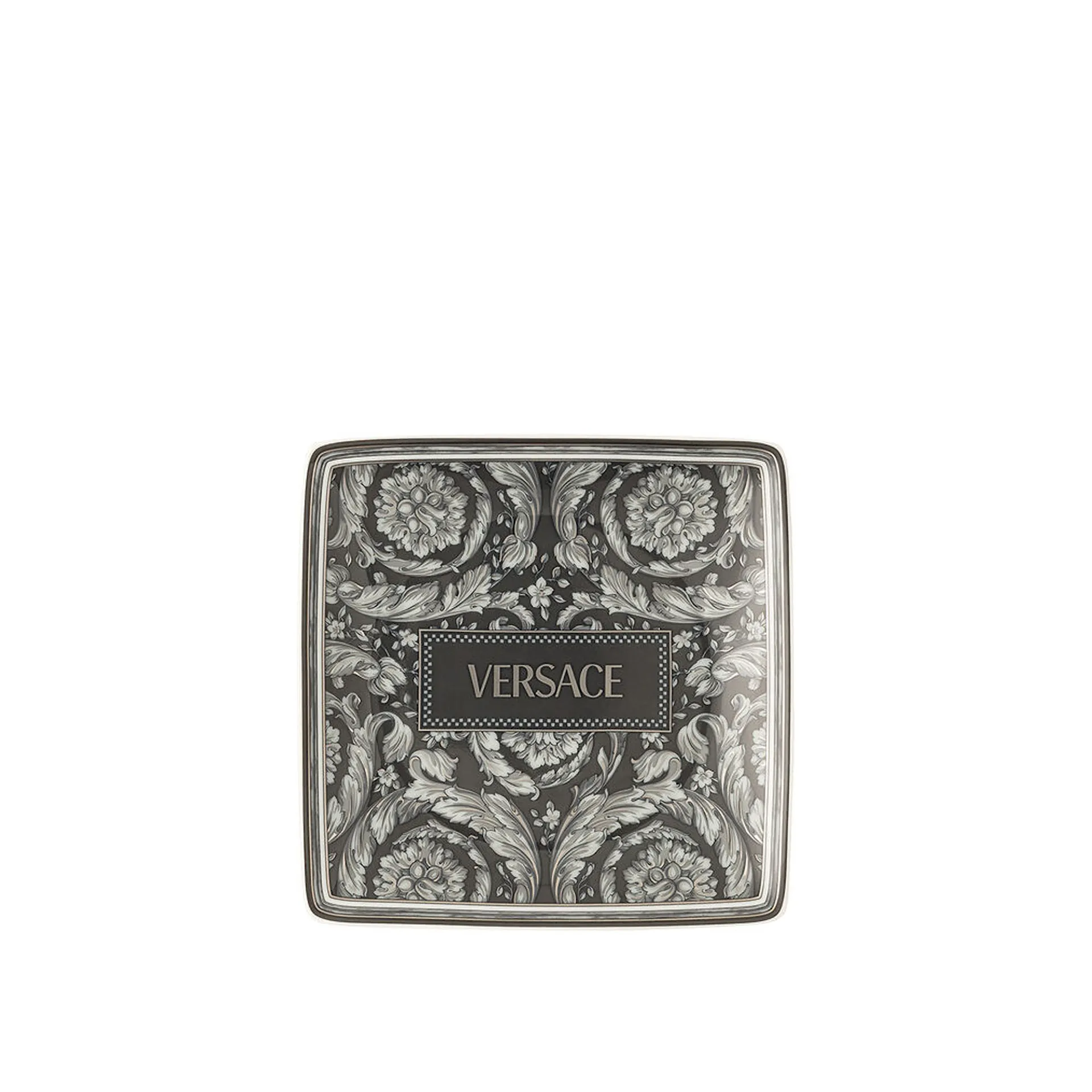 Barocco Haze, Lautanen 12 cm Neliö Flat - Versace - NO GA