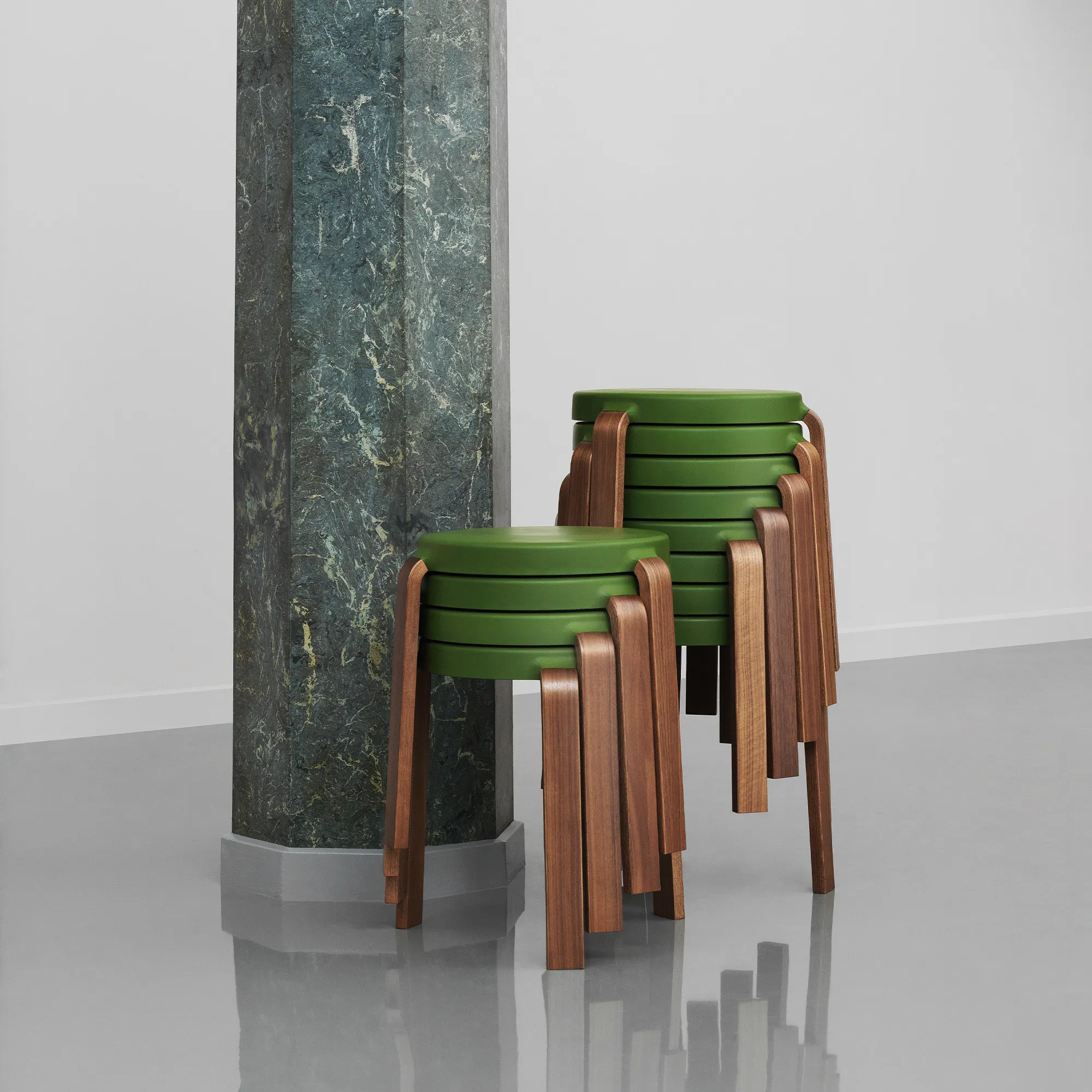 Tap Stool Black - 3