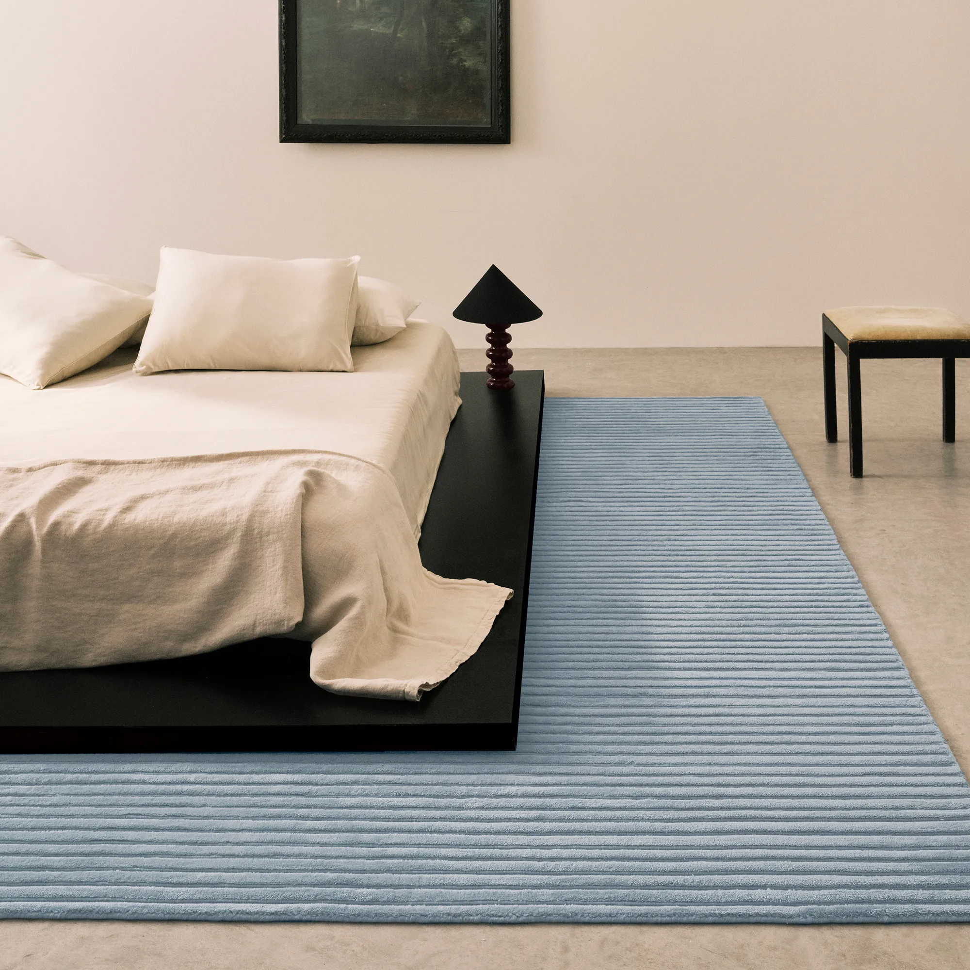 Park 02 Sky Wool Rug - 2