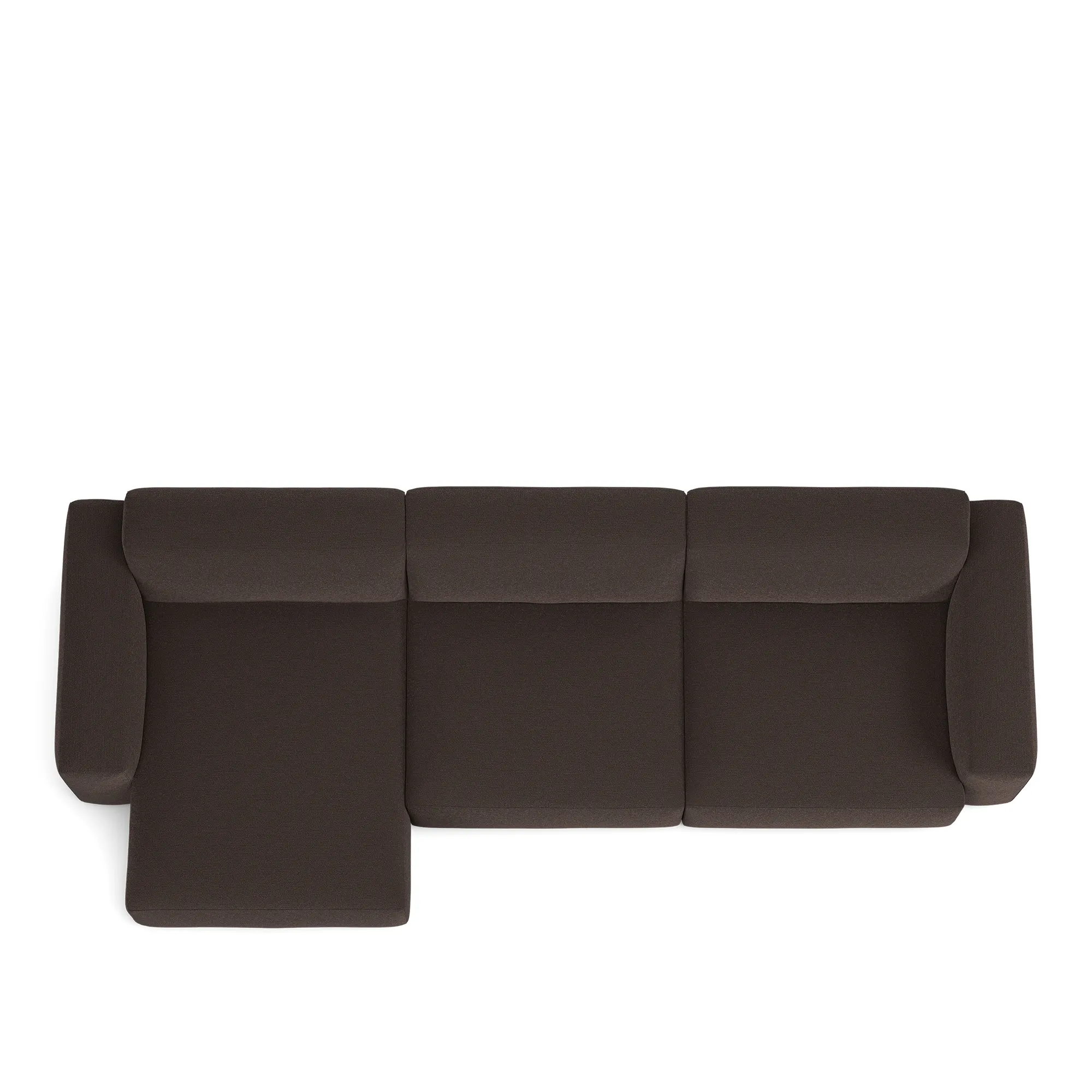 Brick 3-Seater Chaise Lounge Left - 8