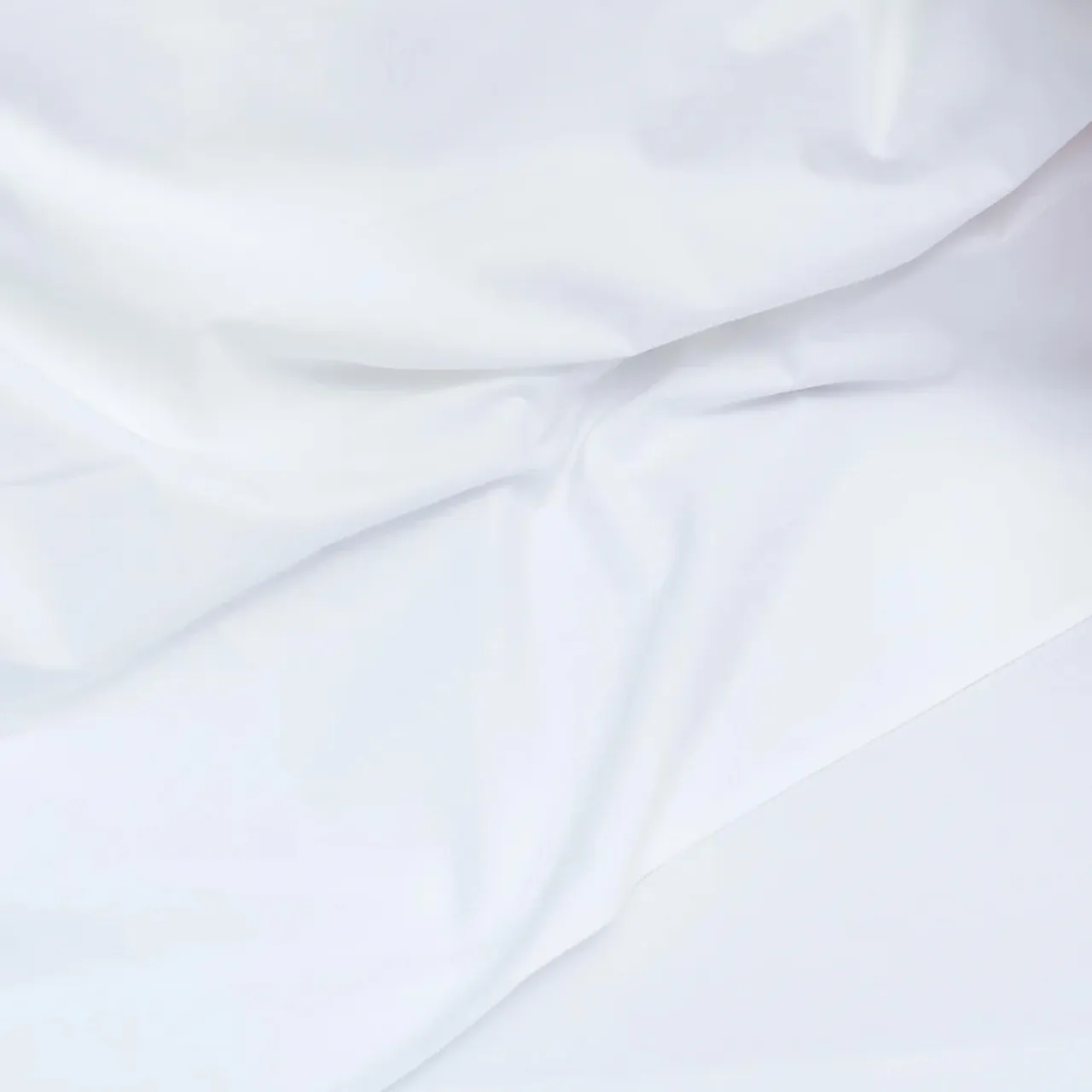 Mother Flat Sheet Poplin White