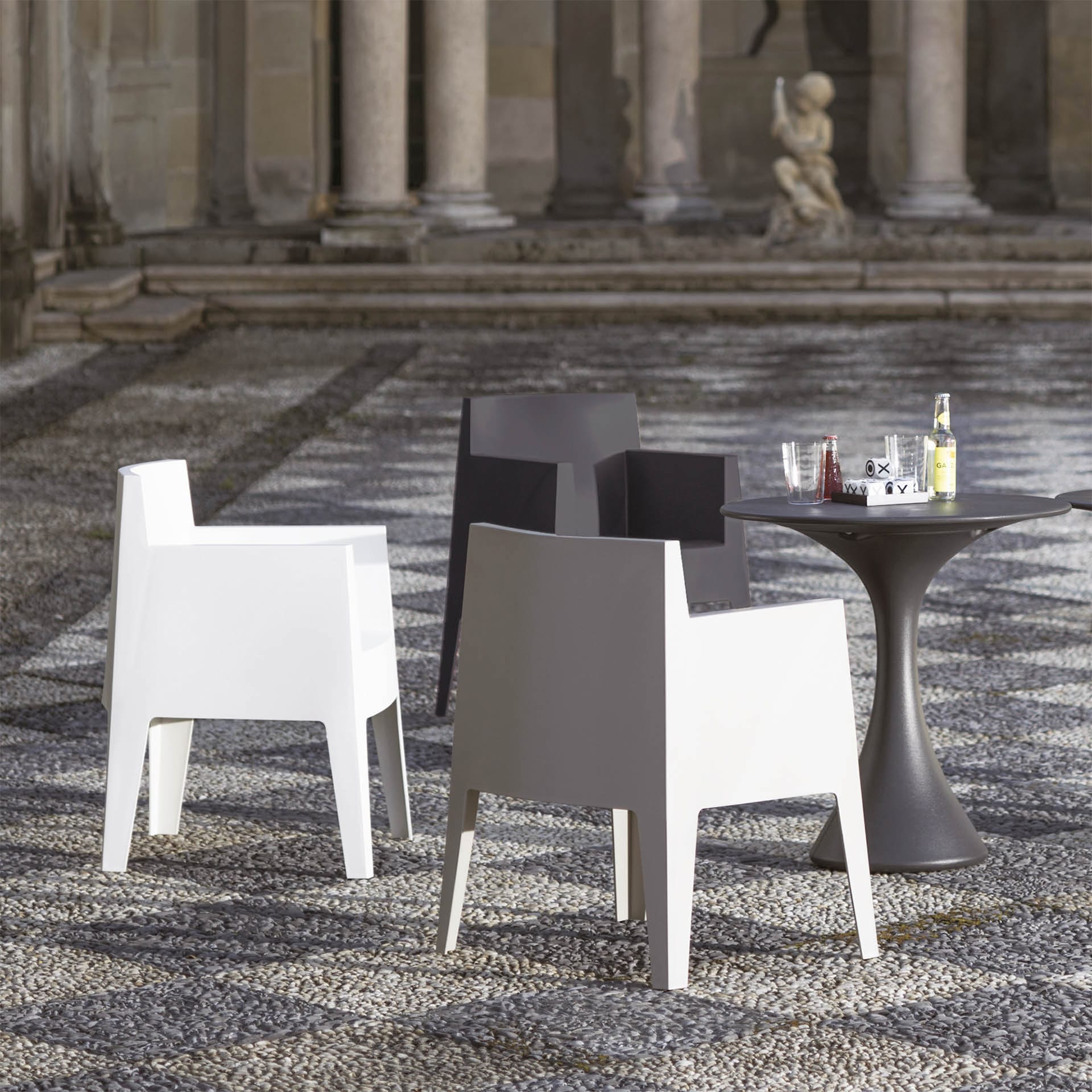 TOY, Stackable Armchair - White - Driade - Philippe Starck - NO GA