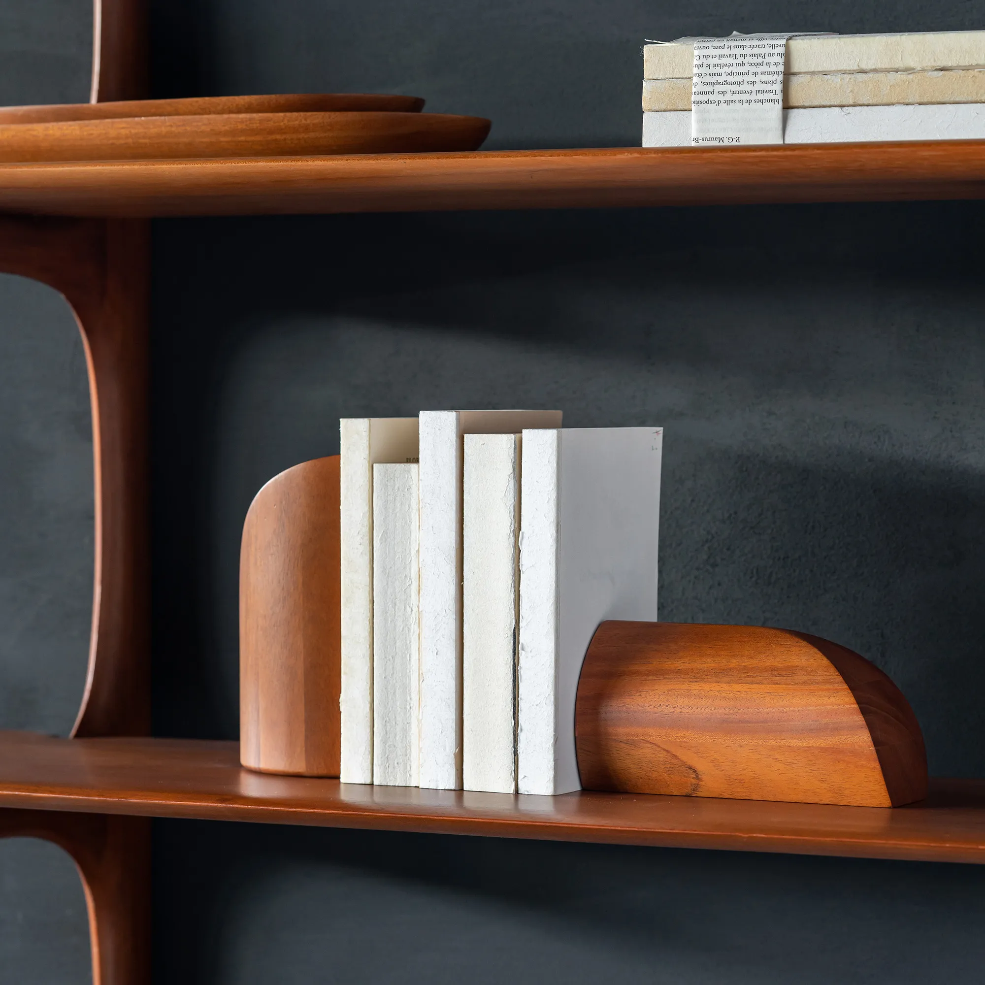 PI Wall Shelf Mahogany - 9