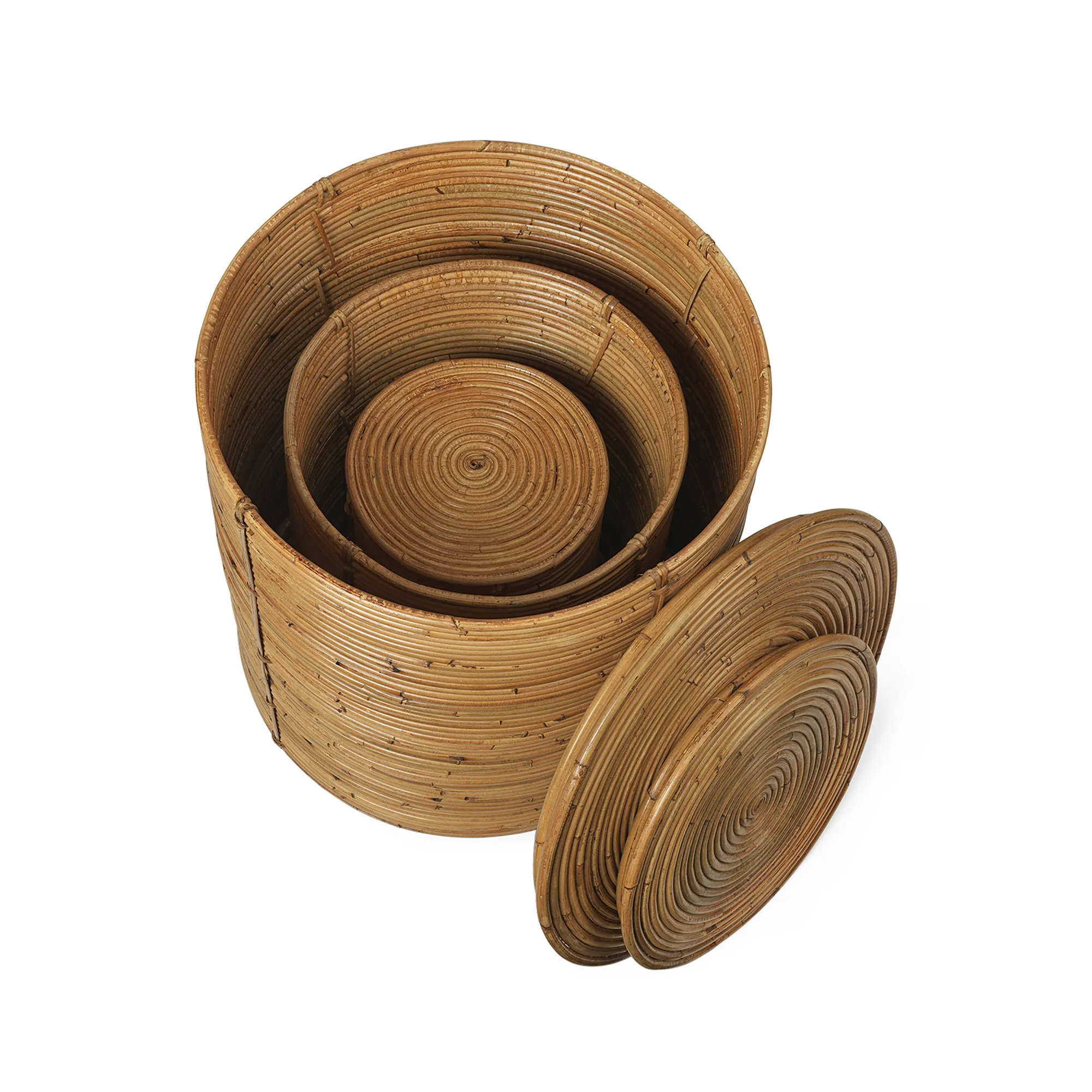 Column Baskets Set of 3 - 4