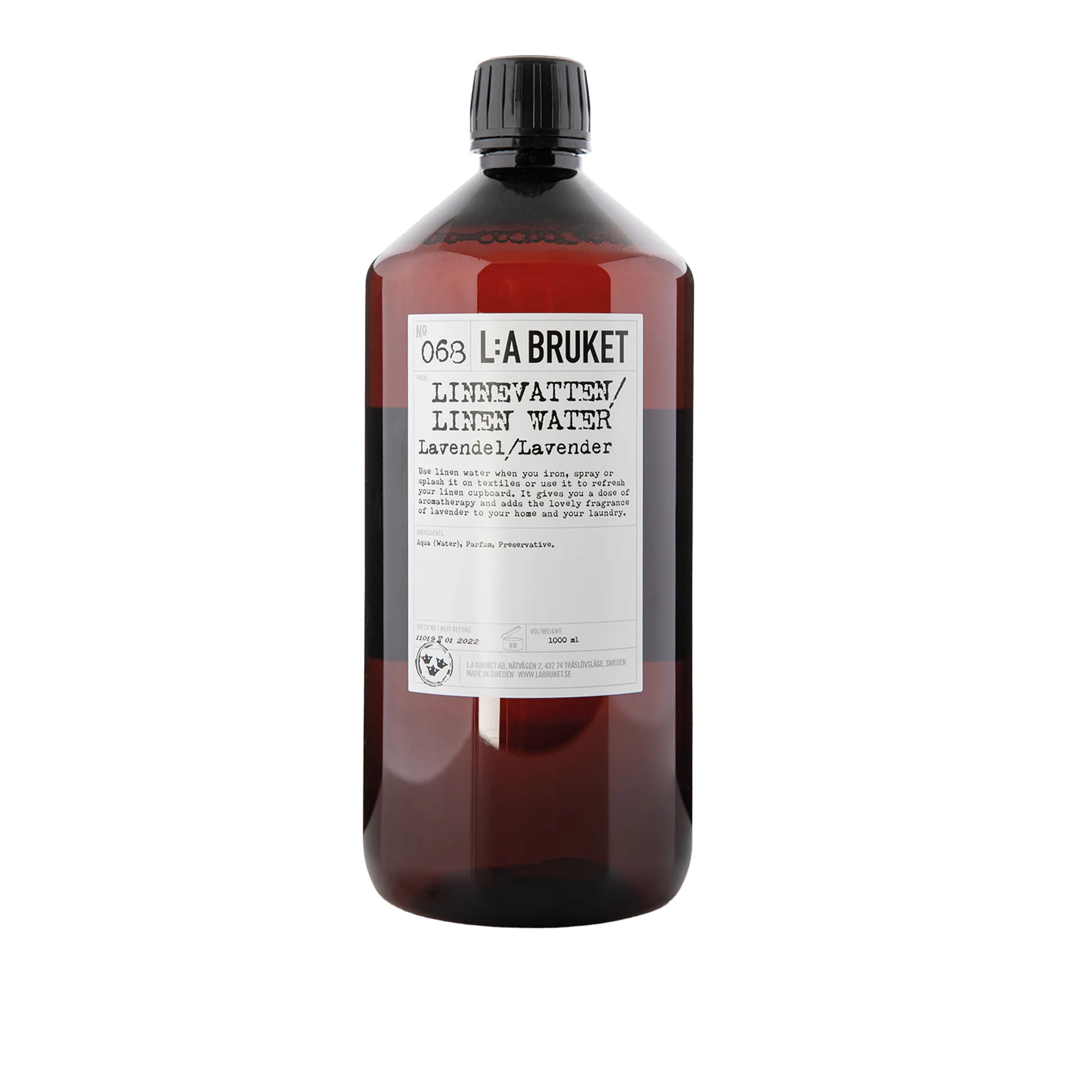 068 Lavender Linen Water 1 liter - 1