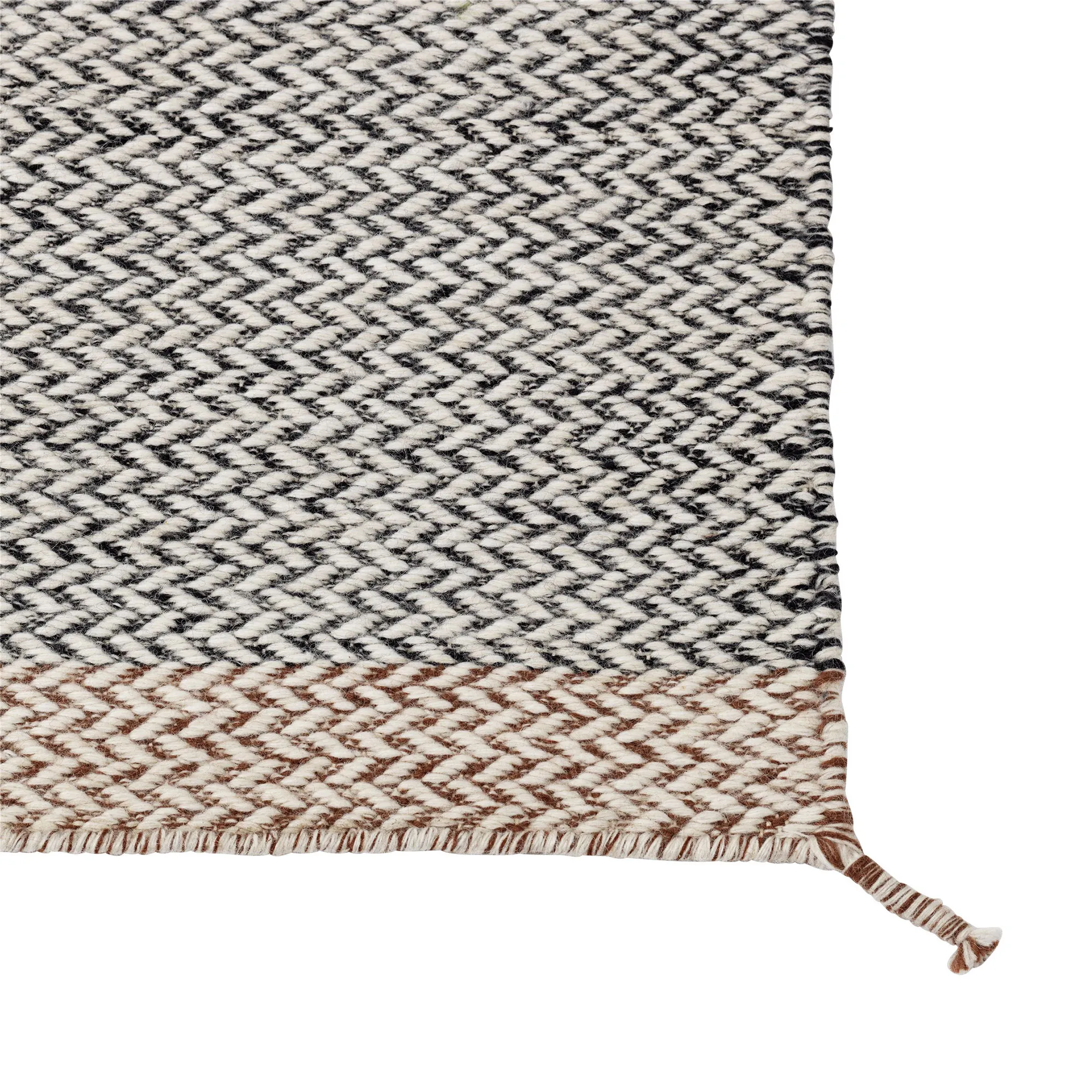 Ply Rug - Black/White - 4