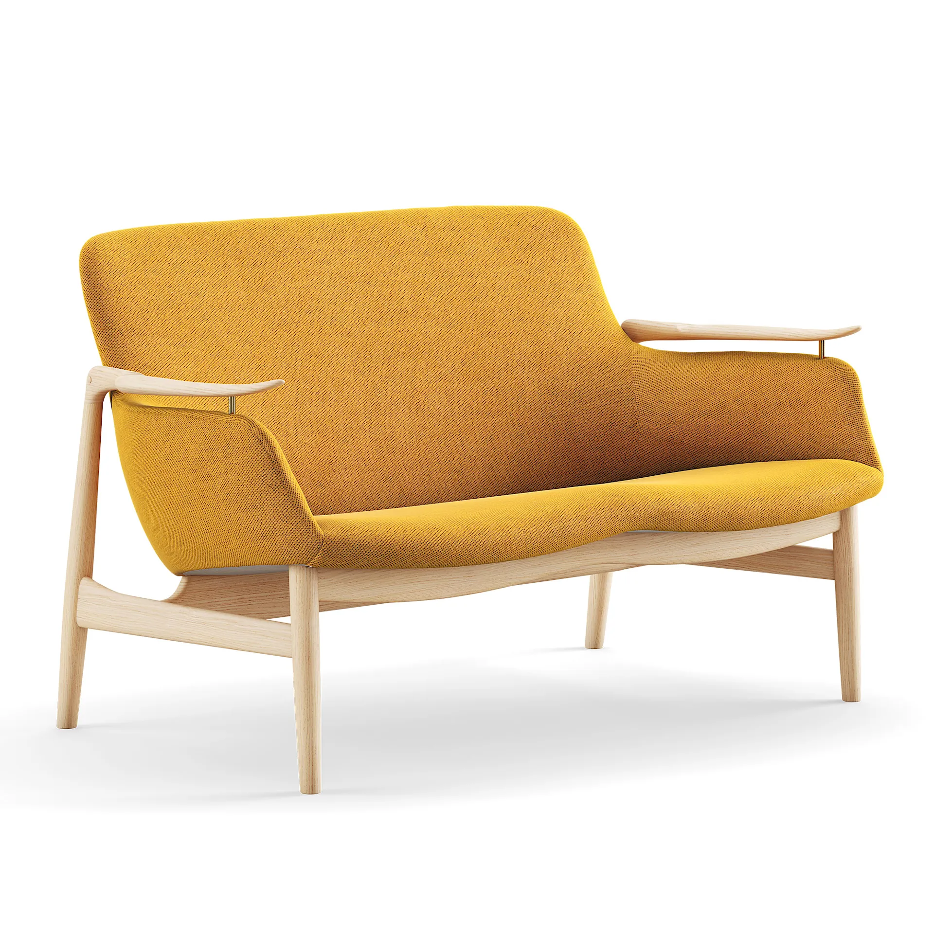 53 Sofa, Clear oiled oak, Cat. 1 Remix 123 - House of Finn Juhl - Finn Juhl - NO GA