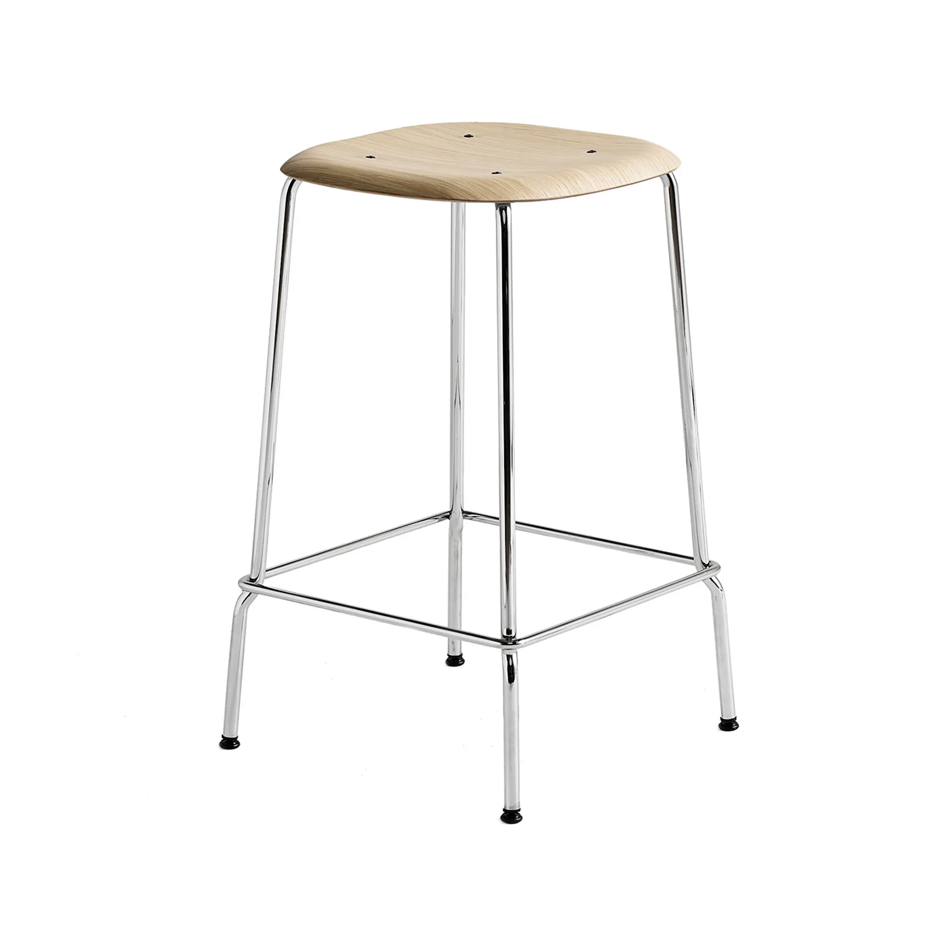 Soft Edge 80 Bar Stool Chrome - HAY - Iskos-Berlin - NO GA