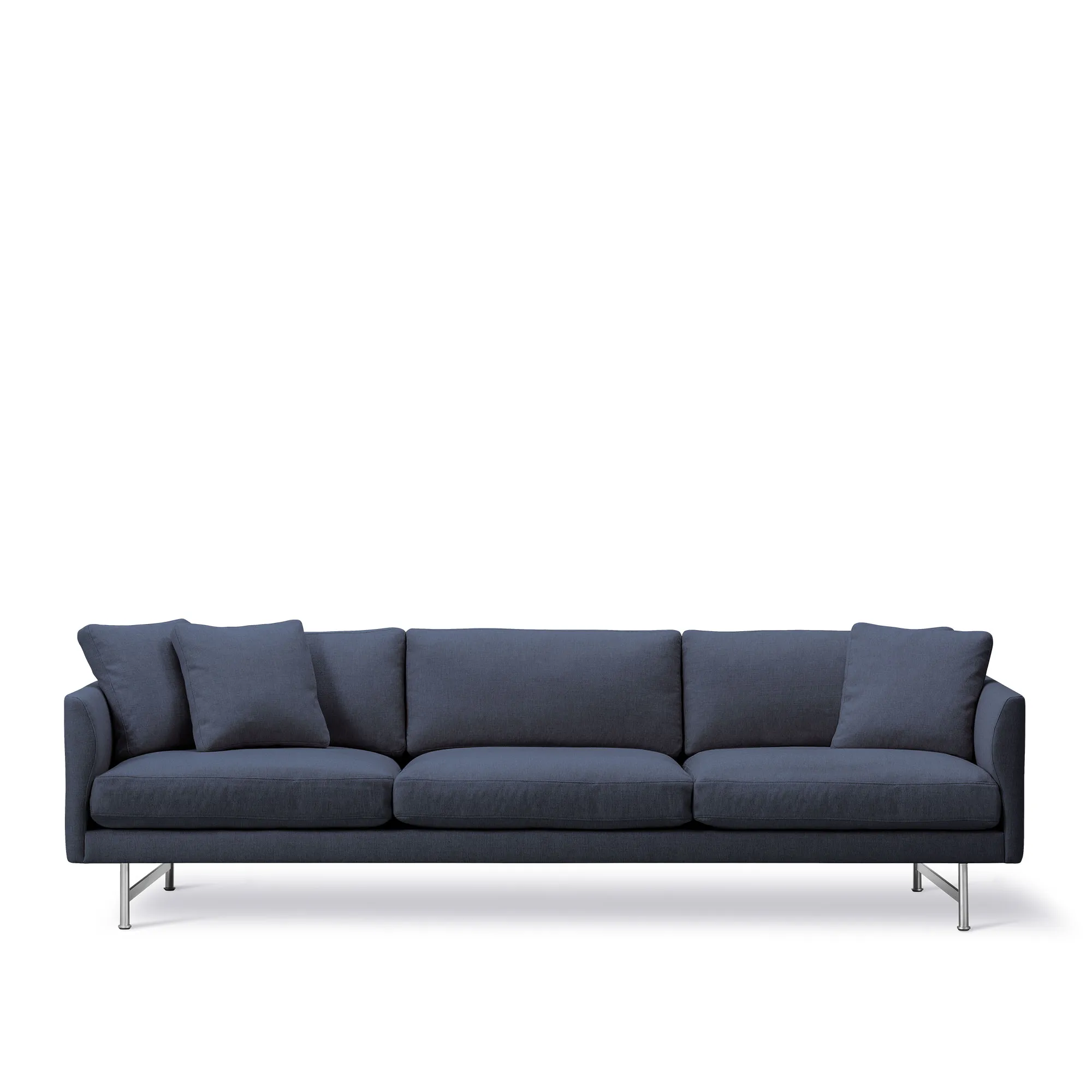 Calmo 3-personers sofa mat krom - 1
