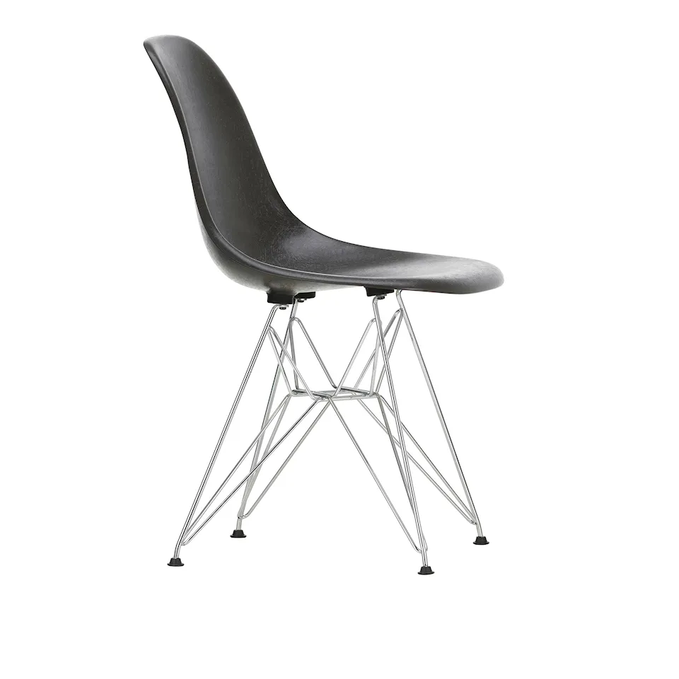 Eames Fiberglass Chair DSR Chrome