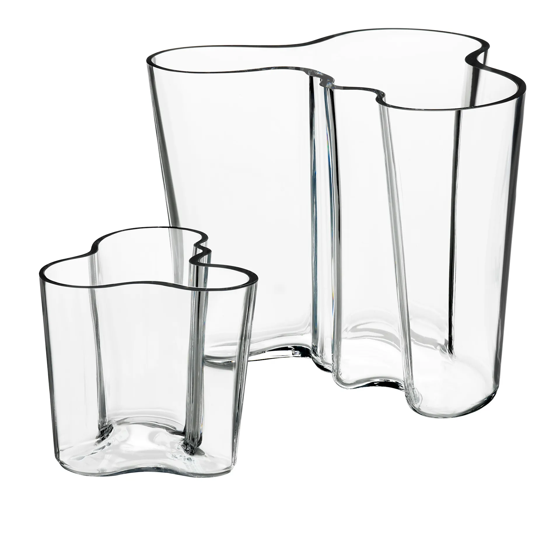 Aalto Vase Set 160 mm & 95 mm - Iittala - Alvar Aalto - NO GA