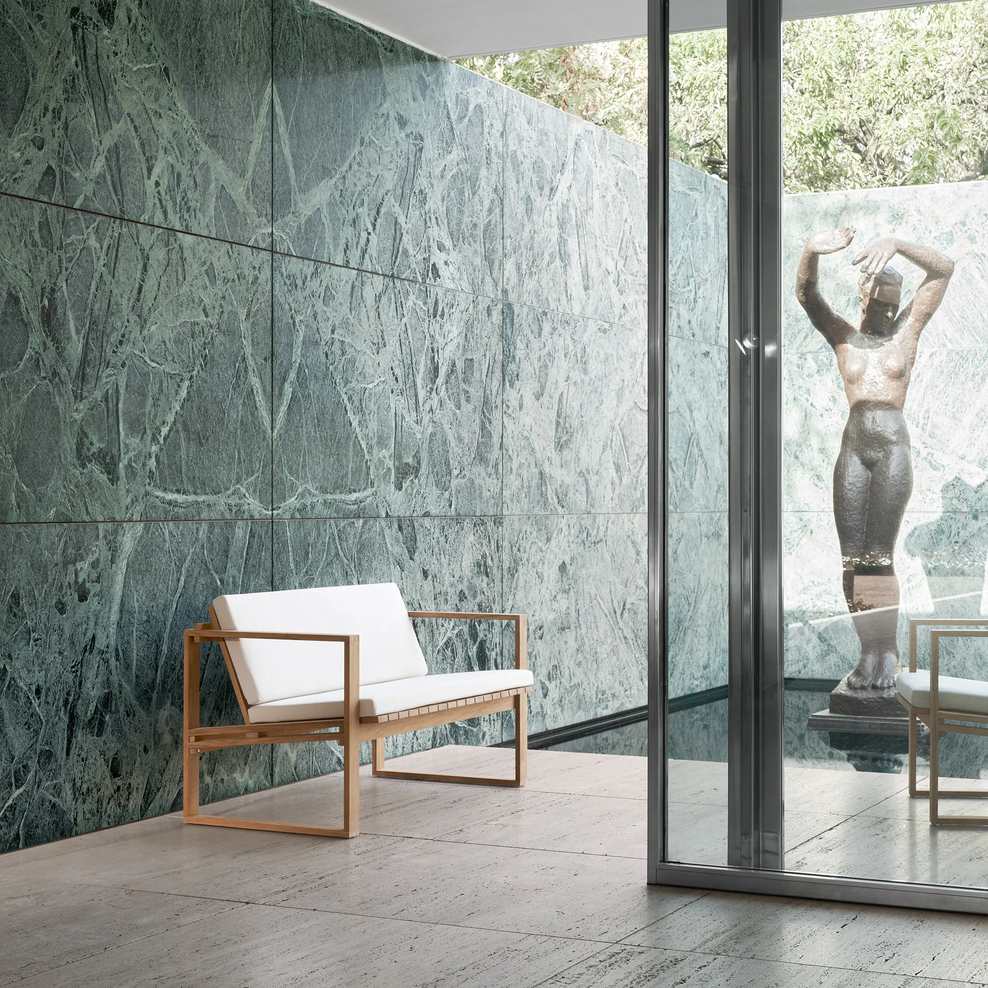 BK12 udendørs sofa