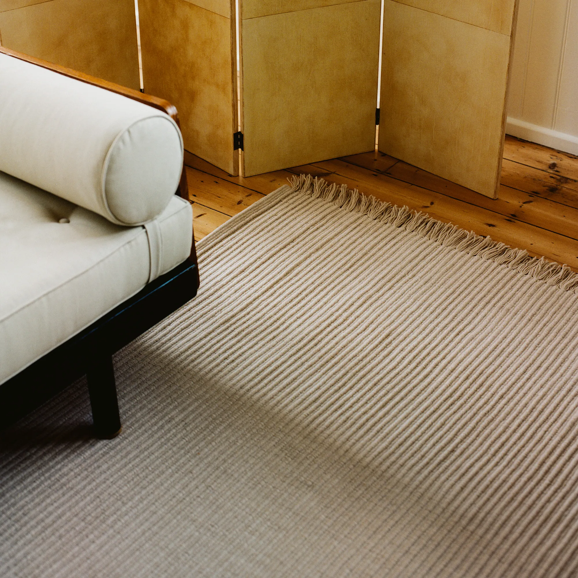 Contour Pale Sand Wool Rug - 3