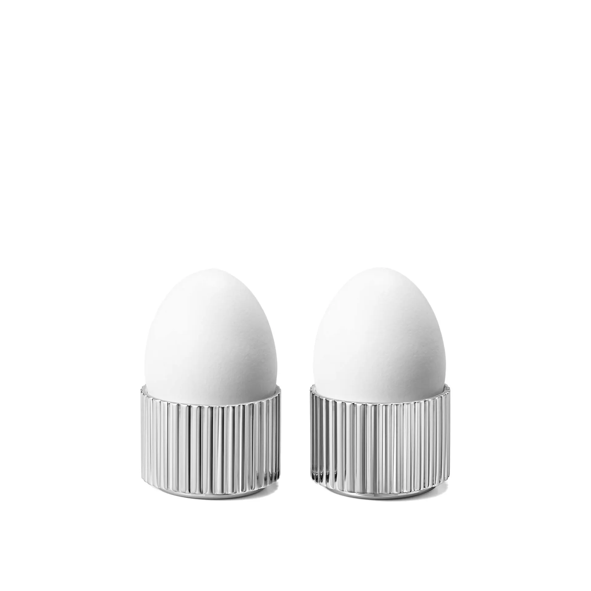 Bernadotte Egg Cup - Set of 2 - Georg Jensen - Sigvard Bernadotte - NO GA