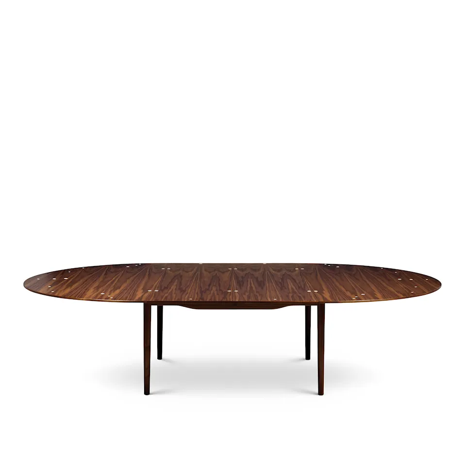 Silver Table Walnut/Walnut