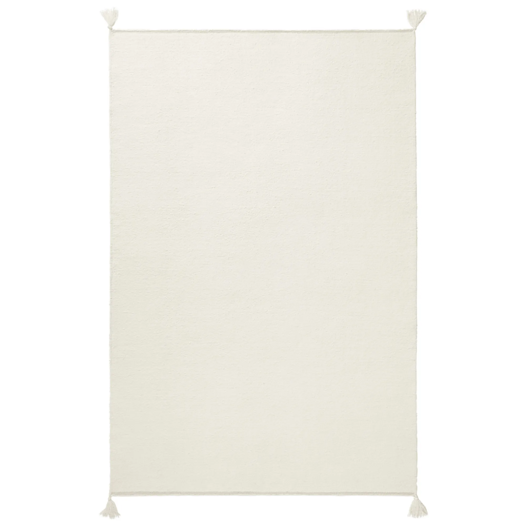 Merino Natural White uldtæppe - 1