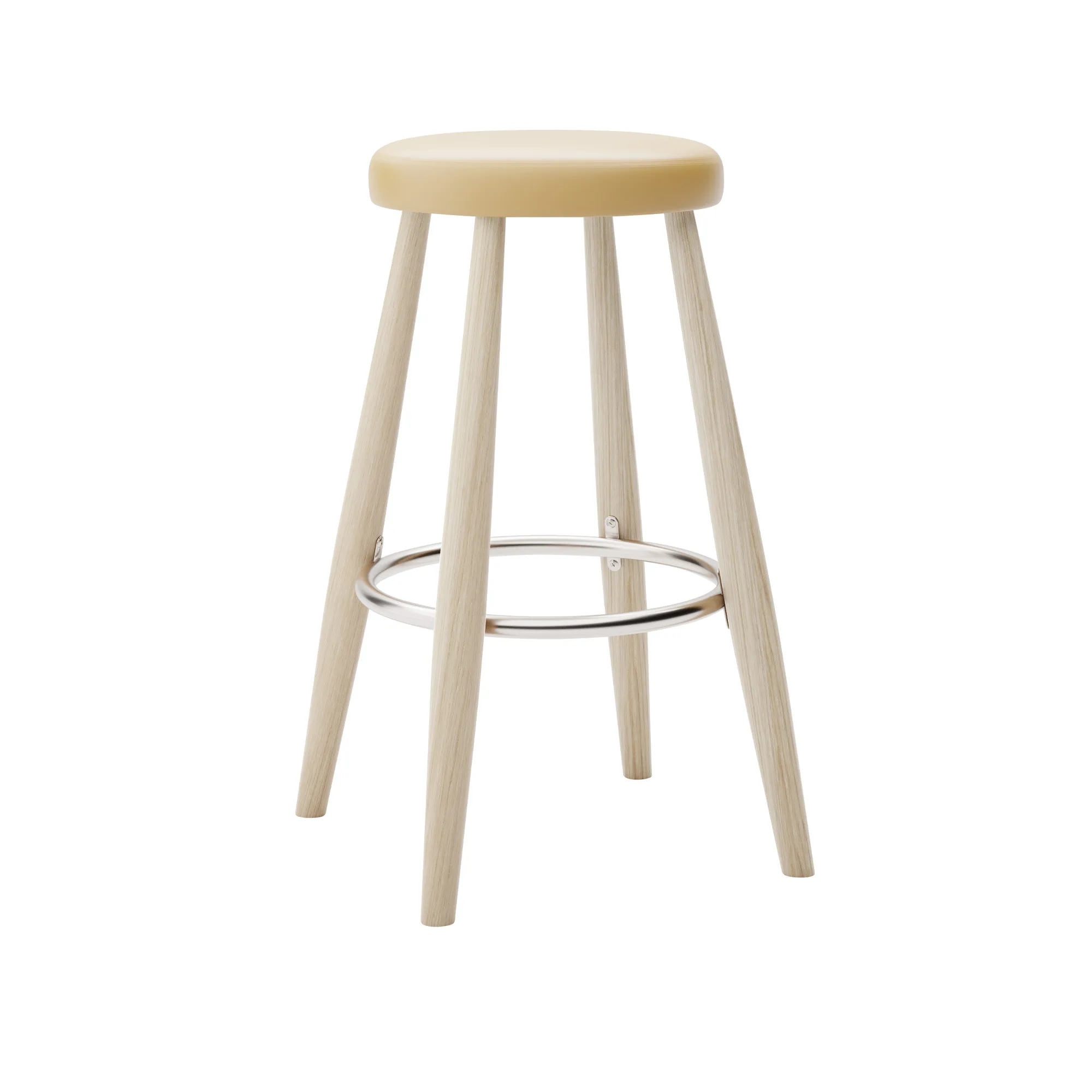 CH58 Bar Stool Oak - 1