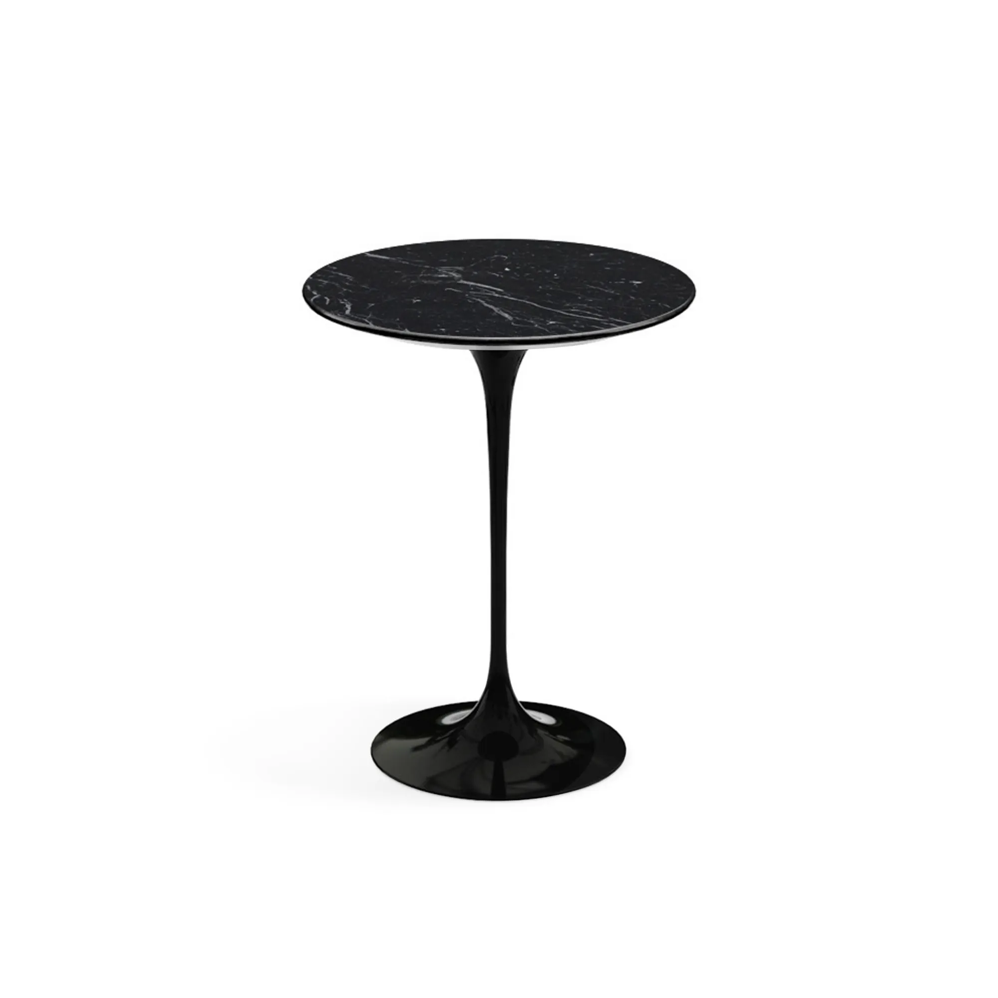 Saarinen Round sivupöytä Ø 41 cm Black - 1