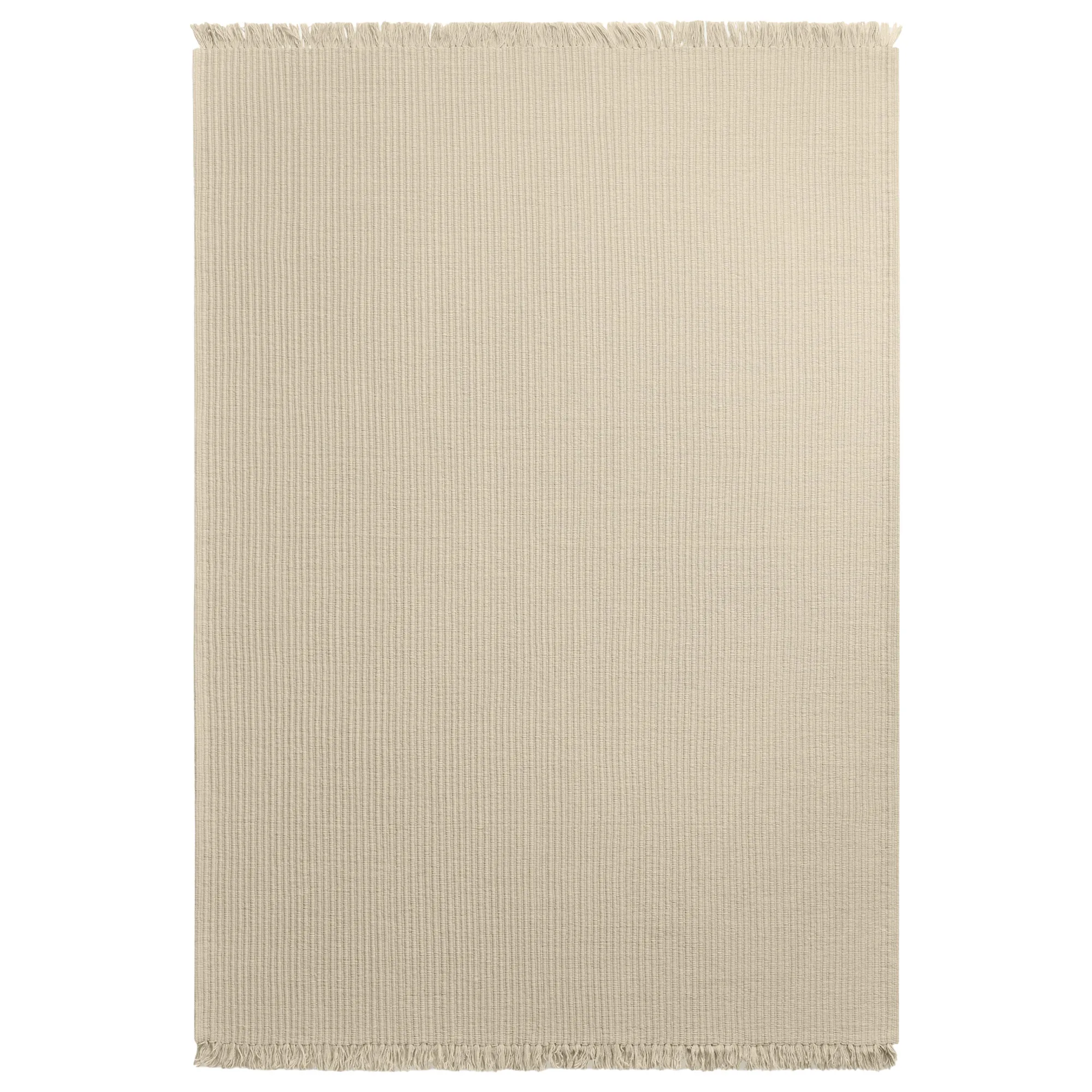 Contour Pale Sand Wool Rug - 1