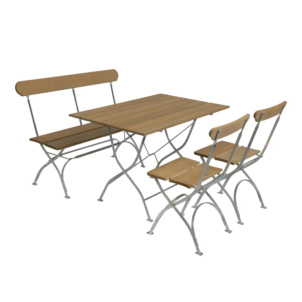 Brewery series - Brewery sofa, Brewery table & 2 brewer's chairs - 1