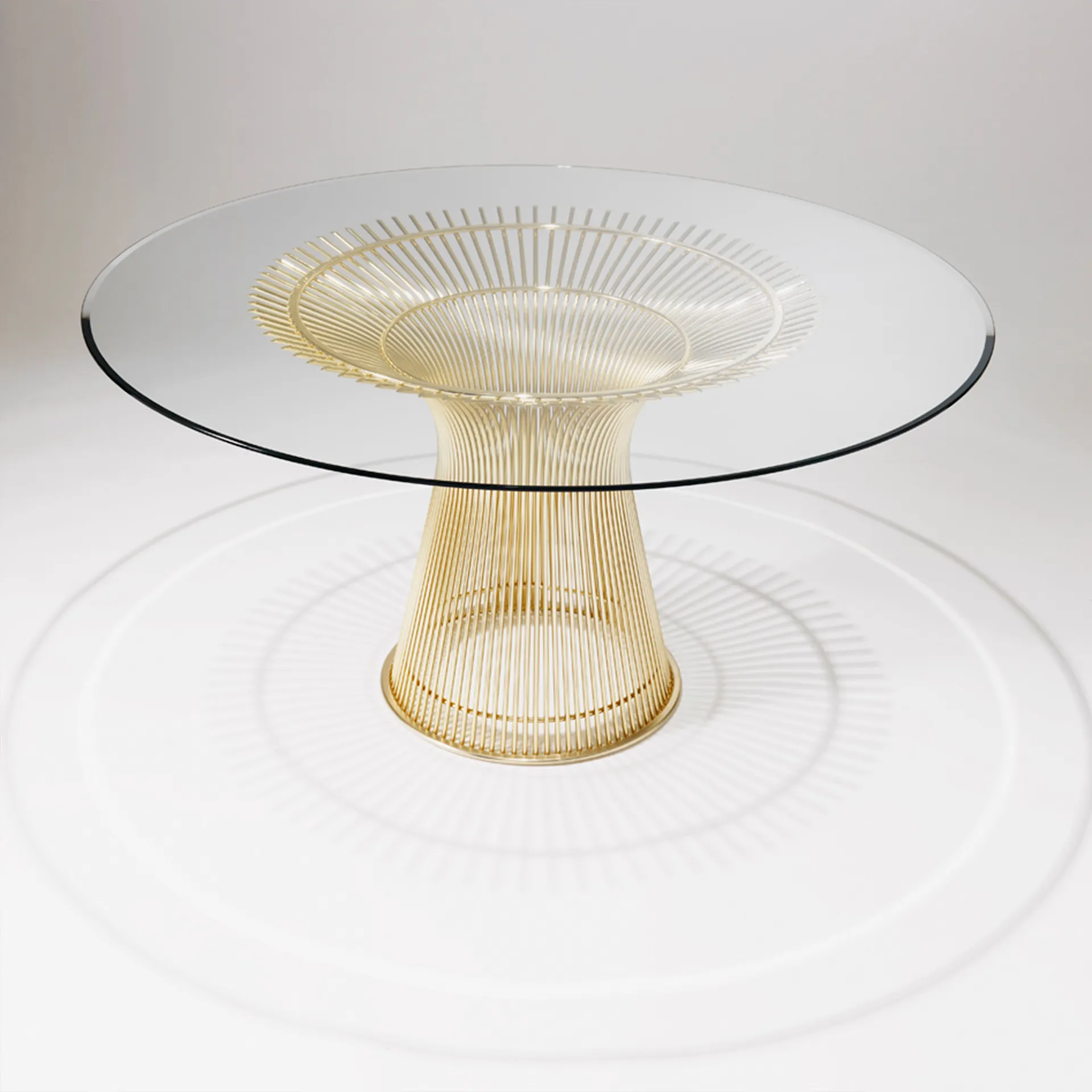 Platner Dining Table 18k Gold - Knoll - Warren Platner - NO GA