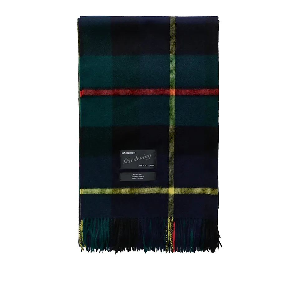 Queen Blanket - Scottish Green Tartan