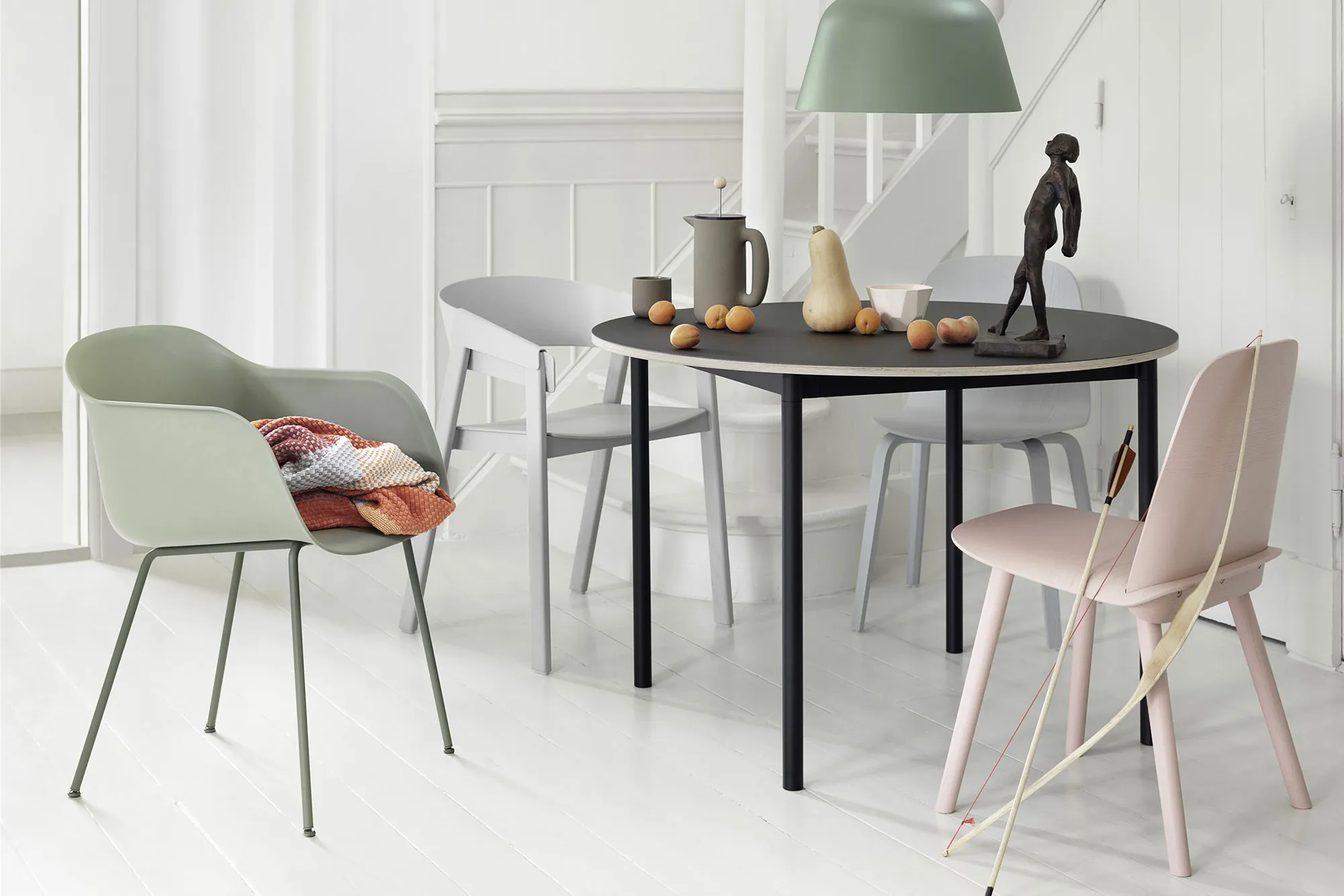 Fiber Armchair - Tube Base - 3