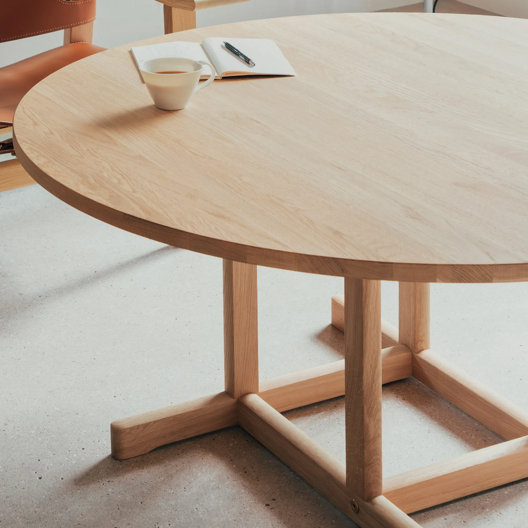 BM80 Mogensen Coffee Table Ø120 cm - 3
