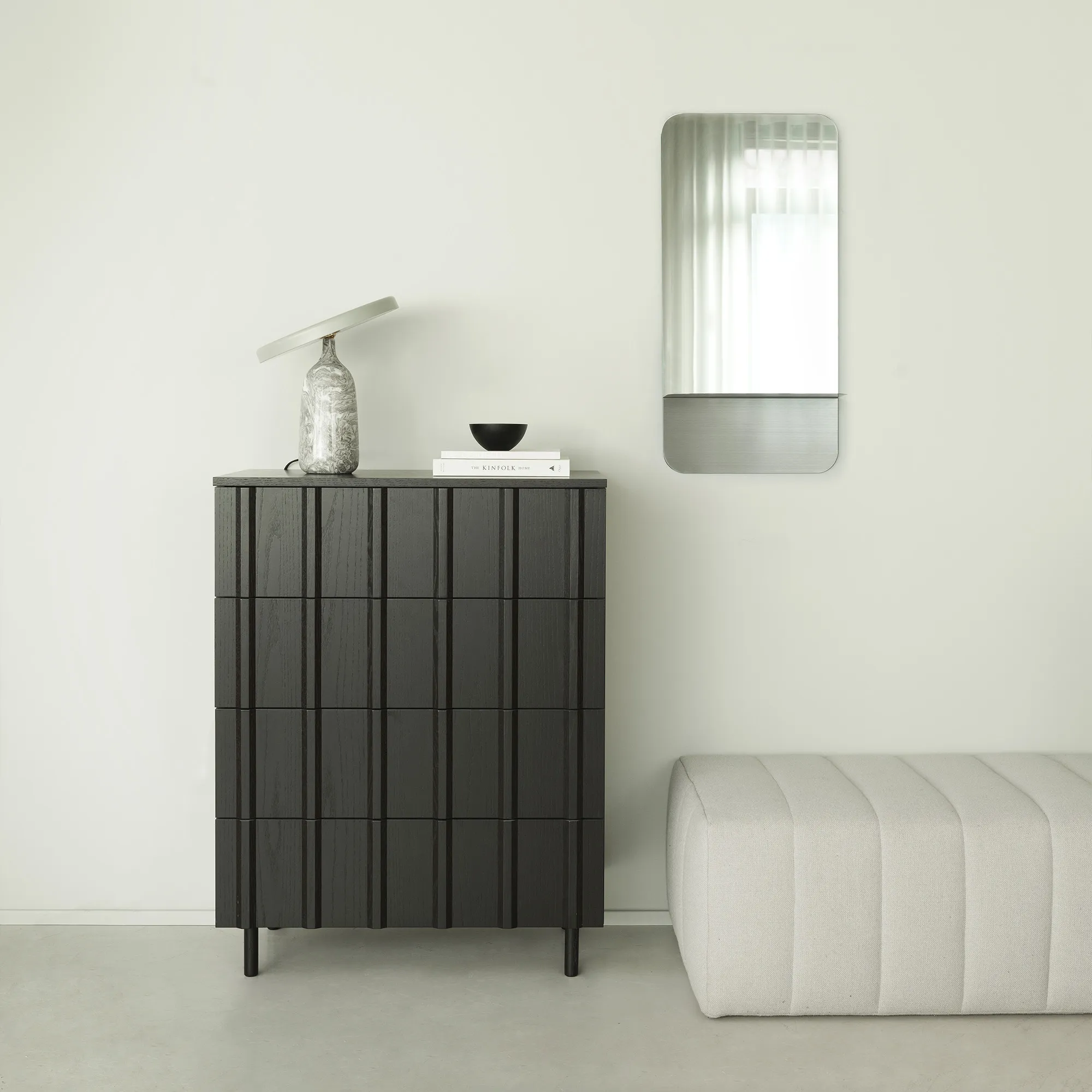 Rib Dresser 4 Drawers - 5