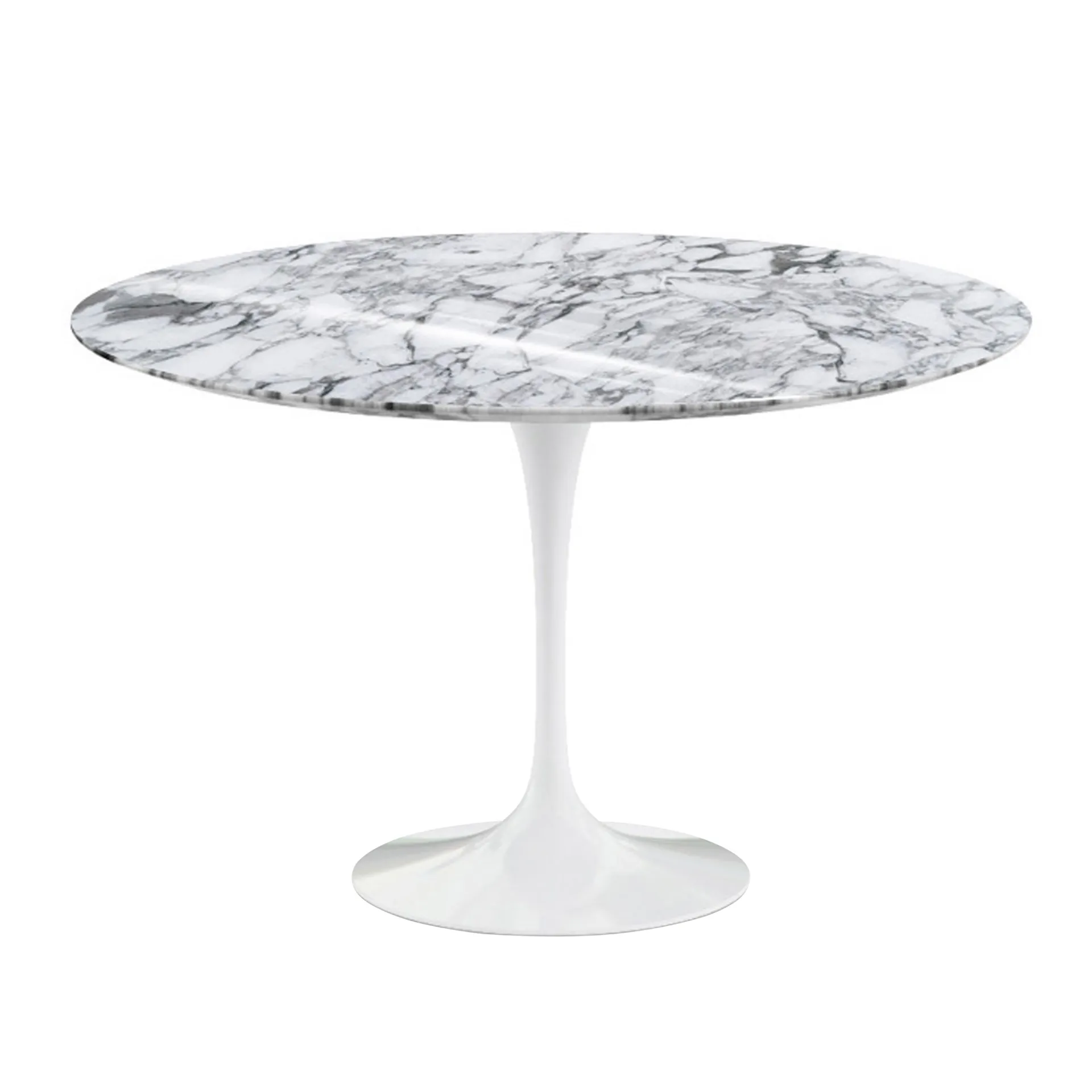 Saarinen Round Dining Table - White - Knoll - Eero Saarinen - NO GA