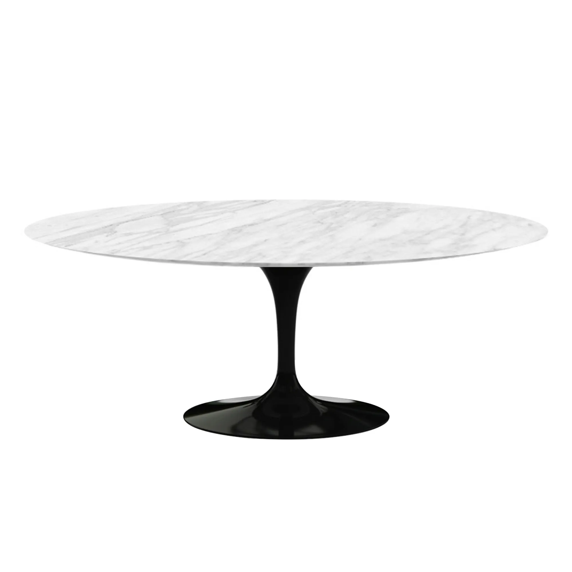 Saarinen Oval Dining Table 198 cm Black - 1