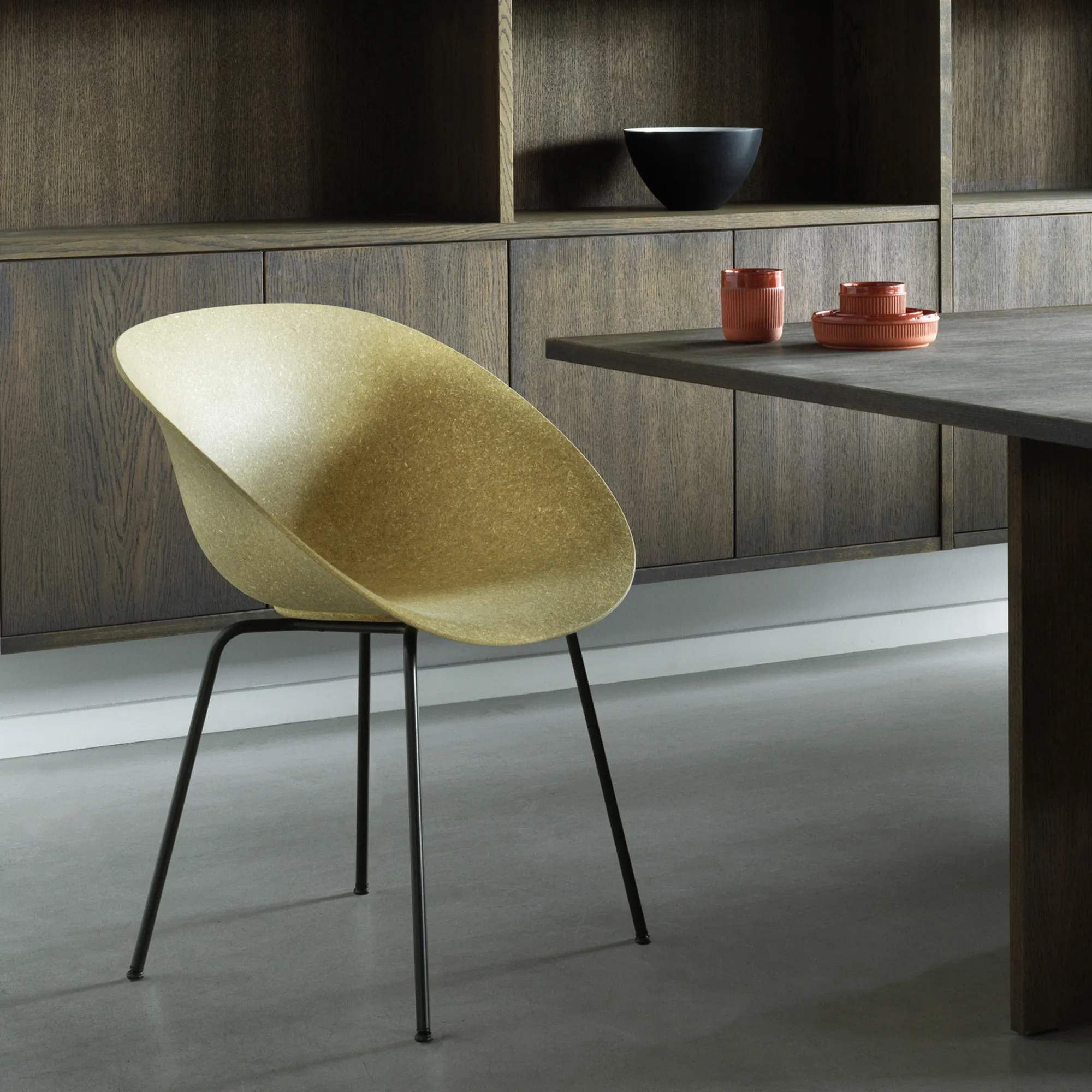 Mat Armchair Black Steel - 6