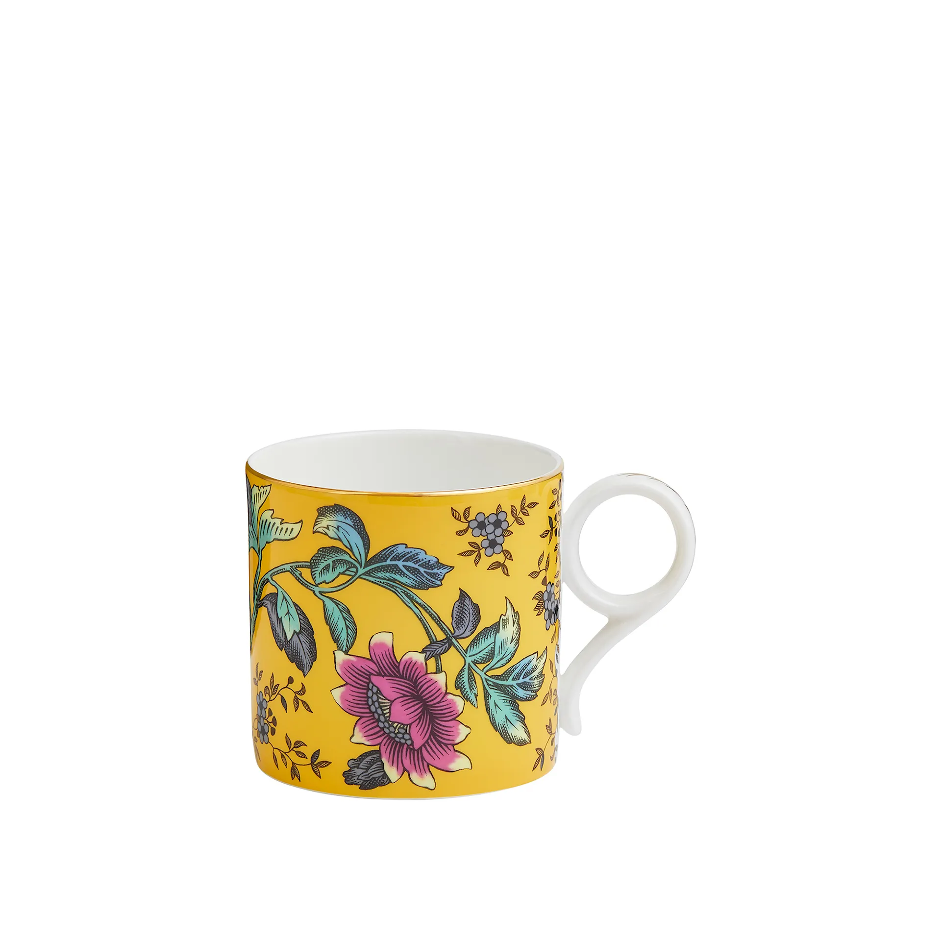 Wonderlust Yellow Tonquin Mug Large - Wedgwood - NO GA