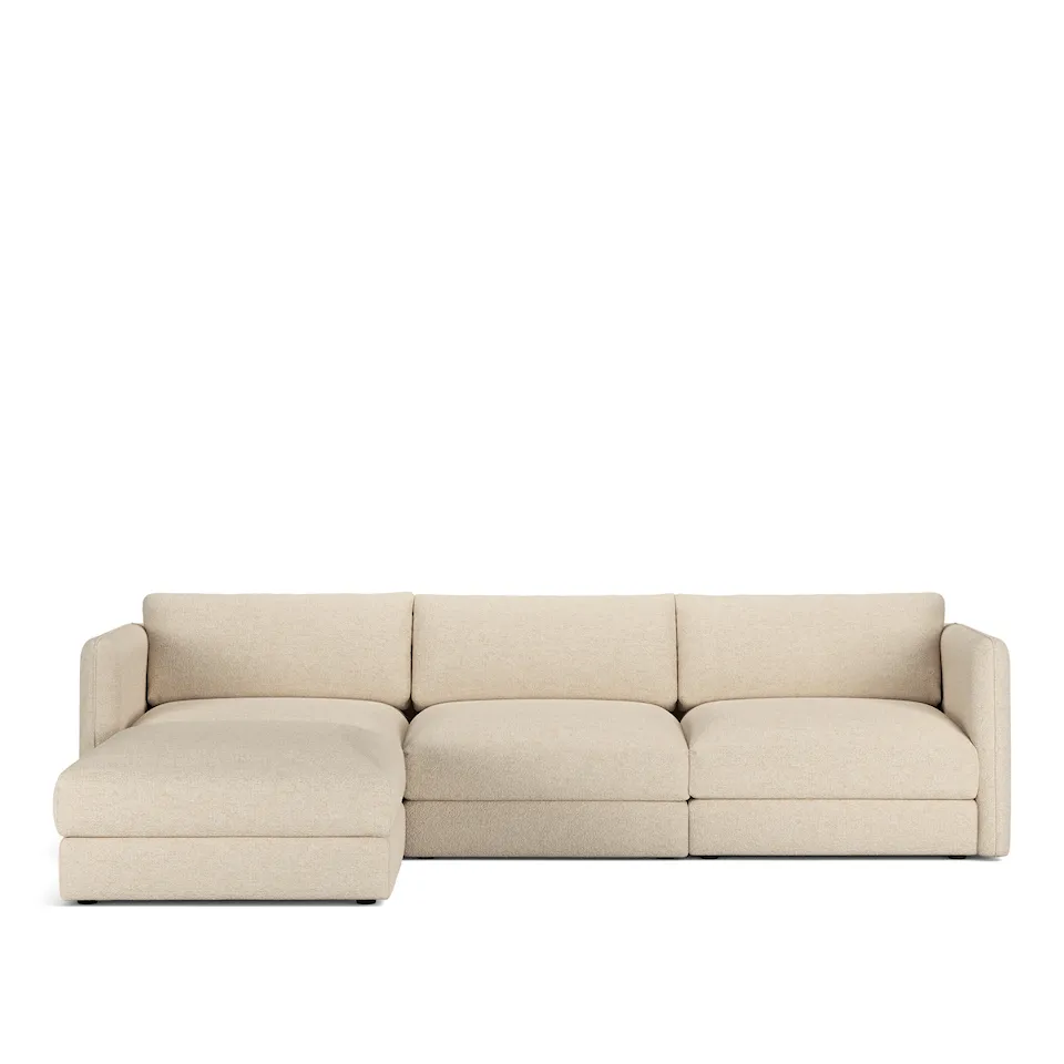 Pavarotti 03 3-Seater Sofa with Footstool